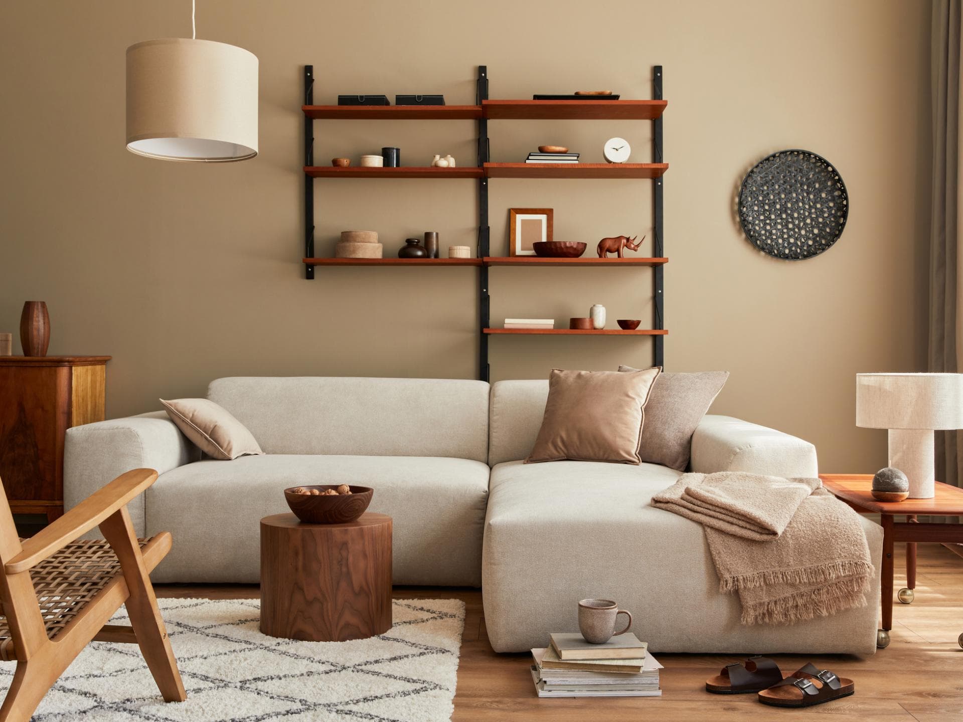 Braune Wohnung