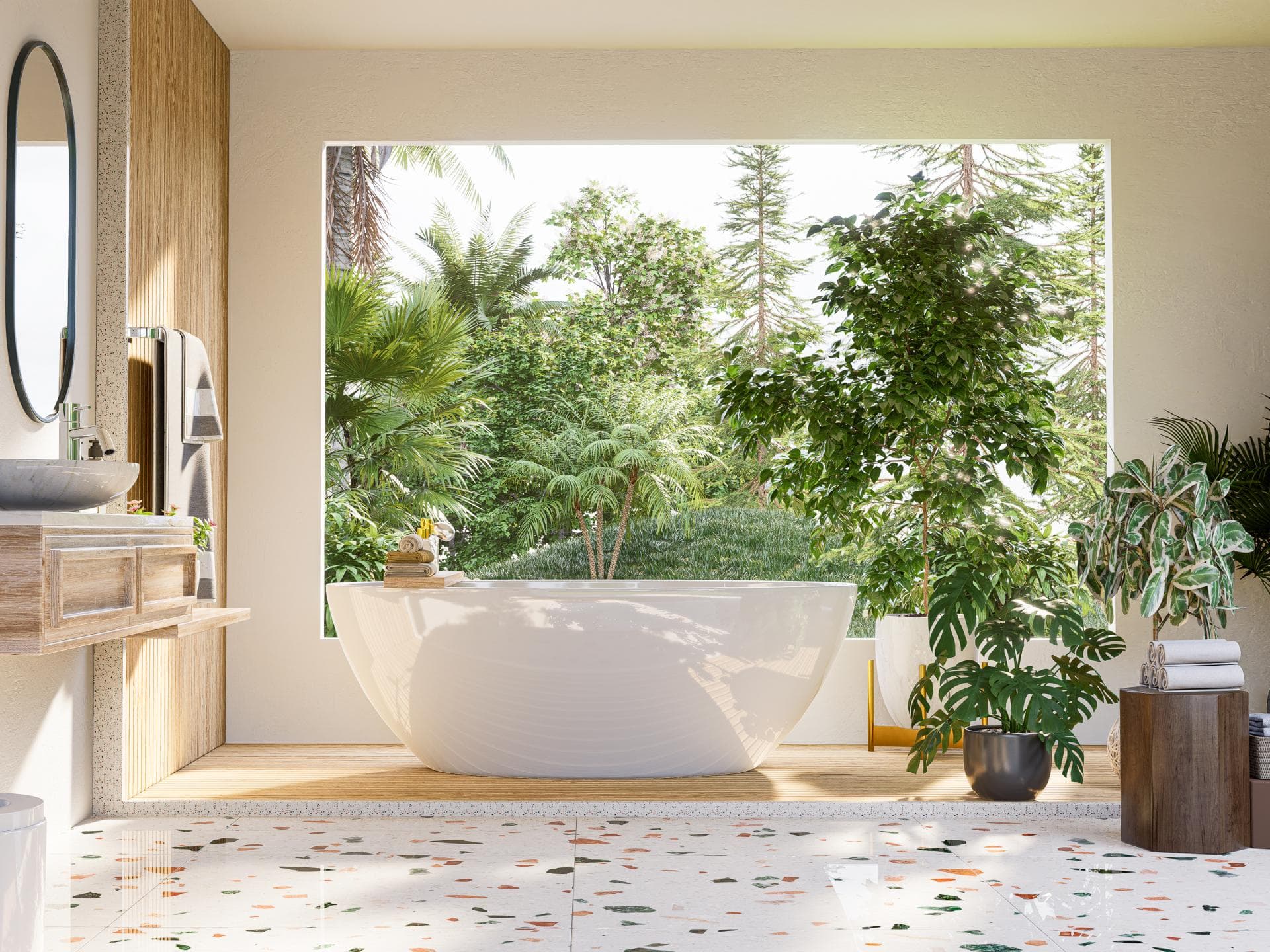 Badezimmer Oase