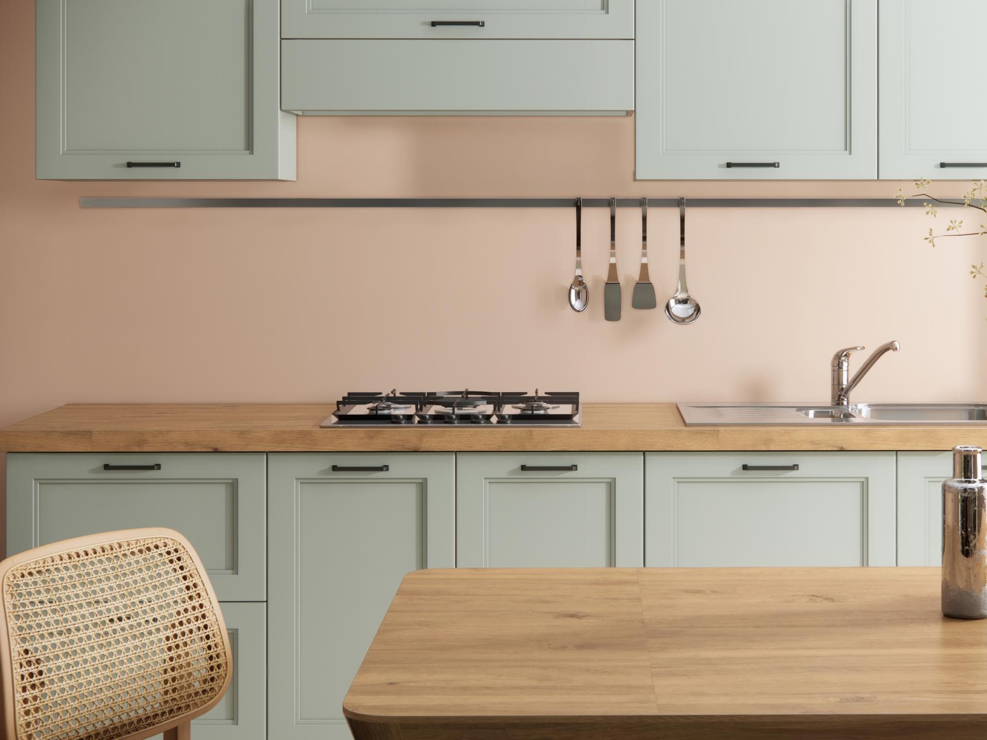 Diese 3 Ikea-Hacks für die Küche musst du kennen Grüne Küche