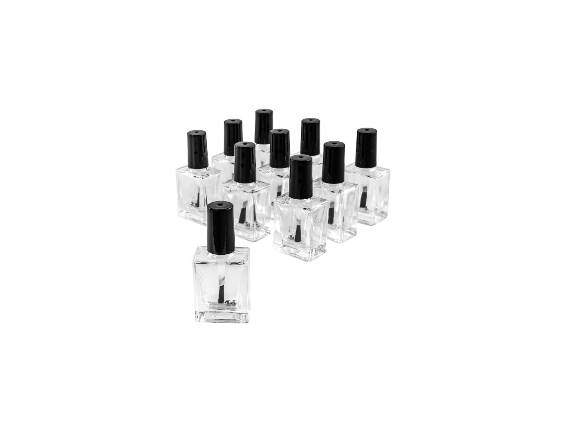 10er-Set leere Nagellackflaschen