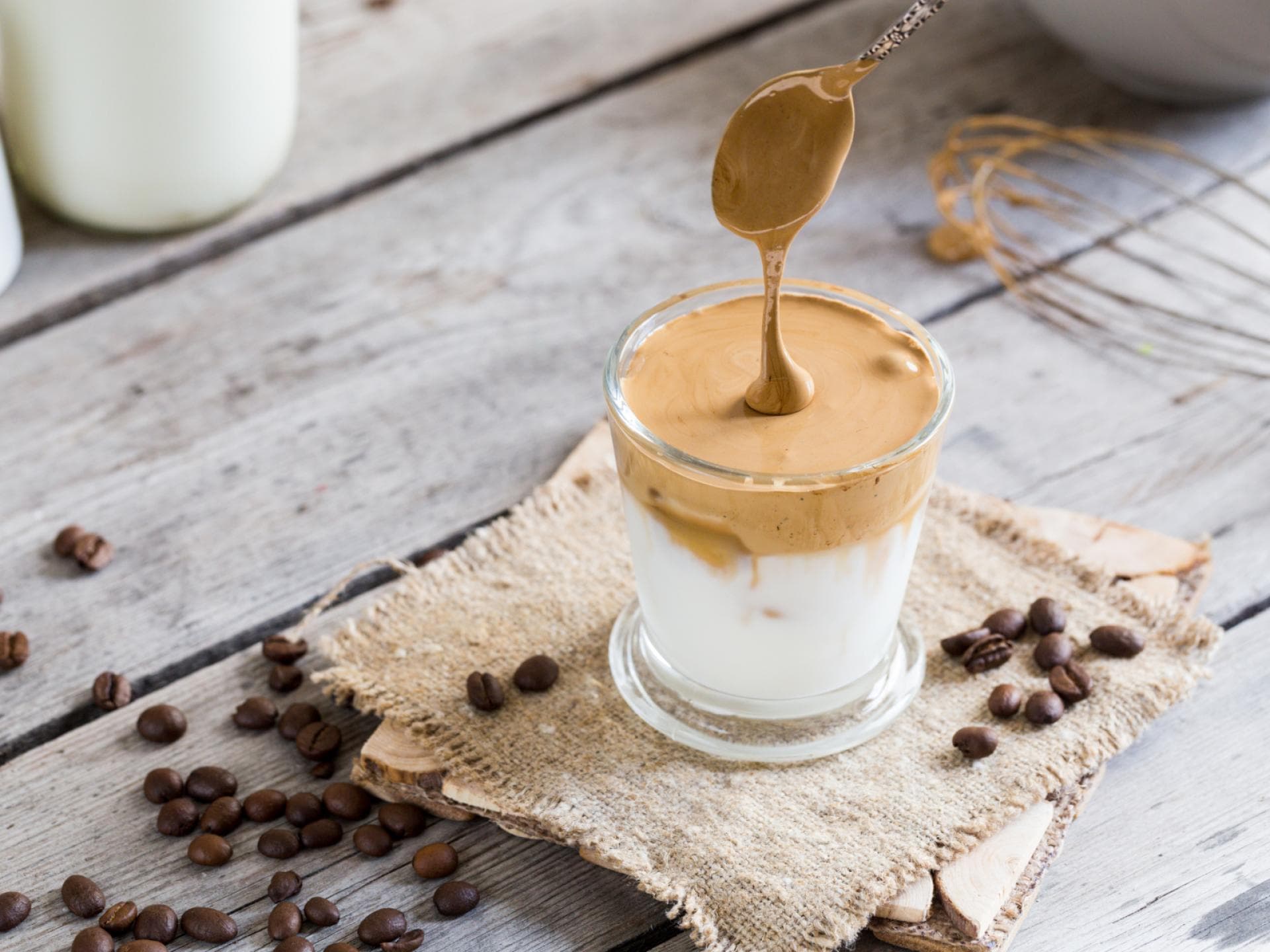Dalgona Kaffee