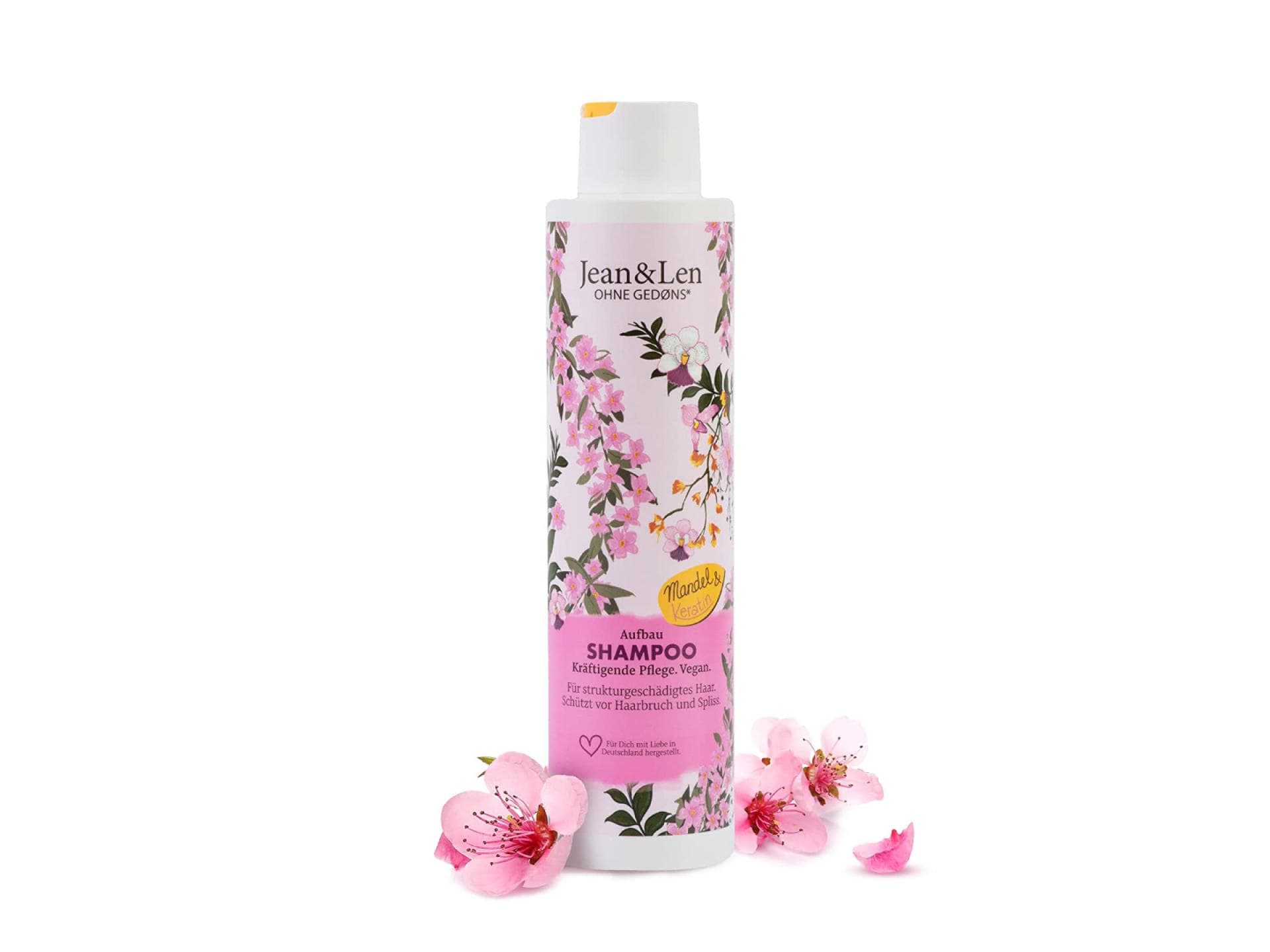 Jean & Len Aufbau Shampoo Mandel & Keratin