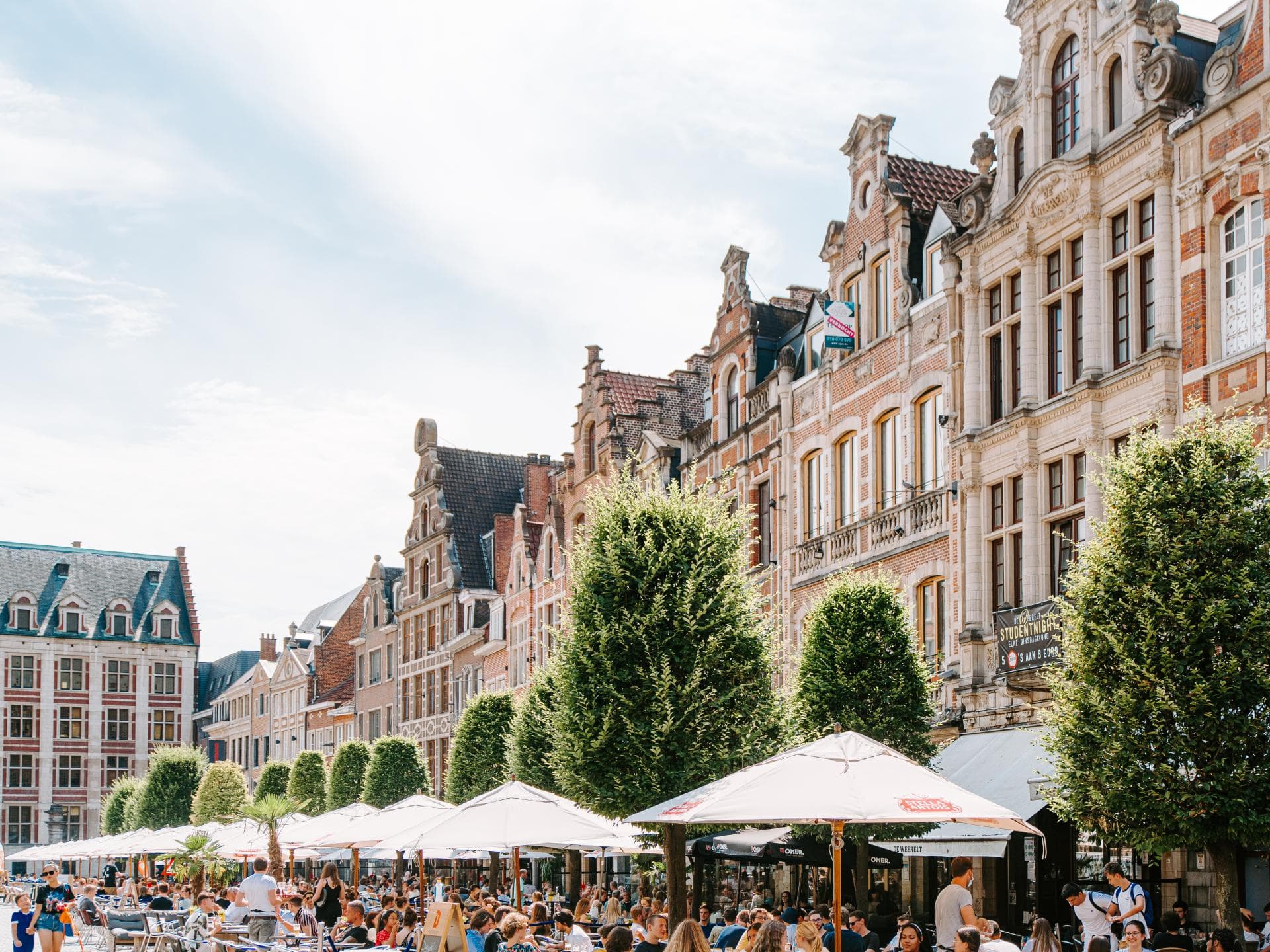 Leuven Oude Markt Leuven Oude Markt