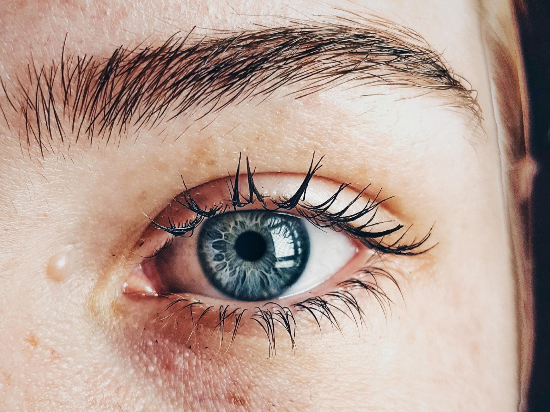 Müde Augen