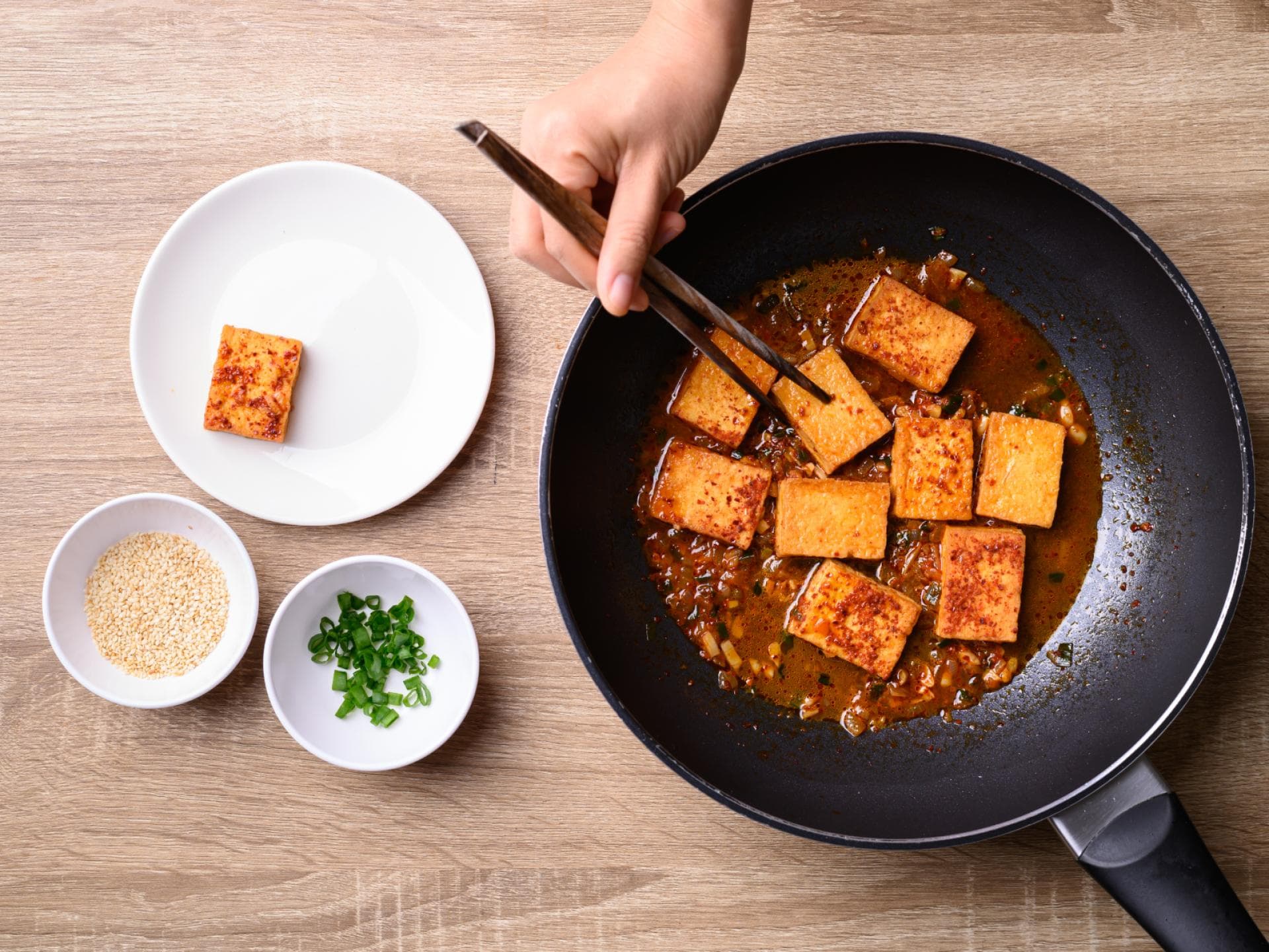 Tofu zubereiten