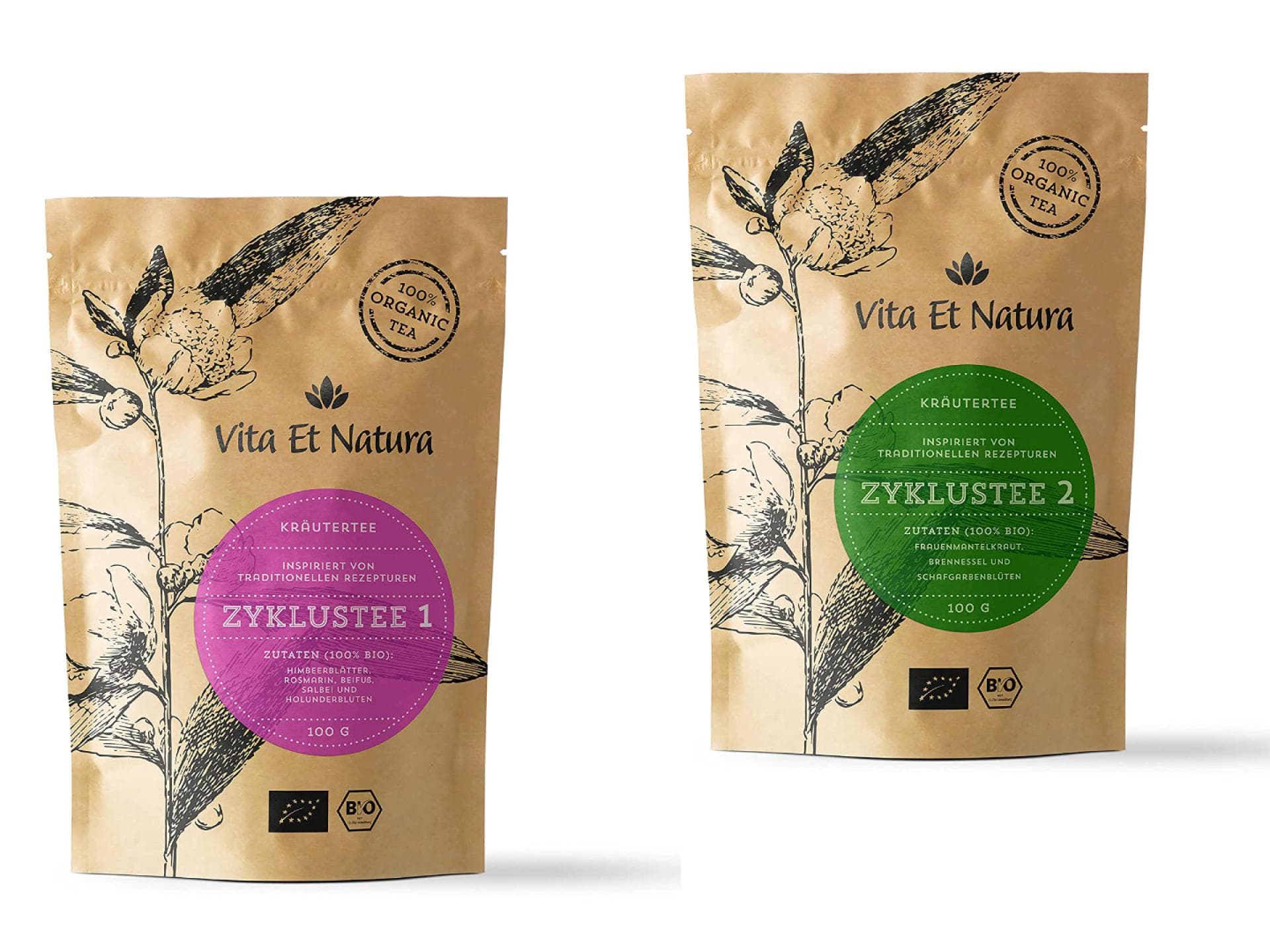 Vita Et Natura Bio Zyklustee 1 und 2