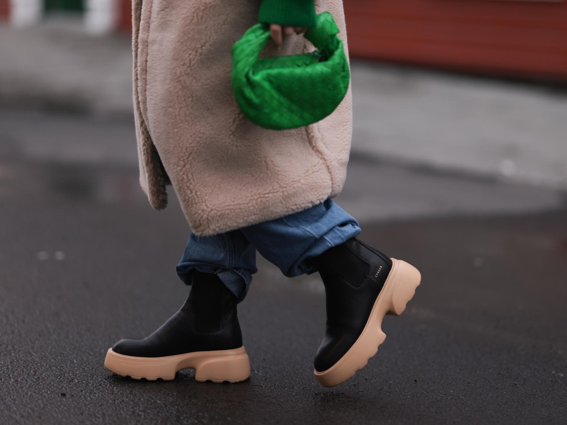 Schwarze Stiefel