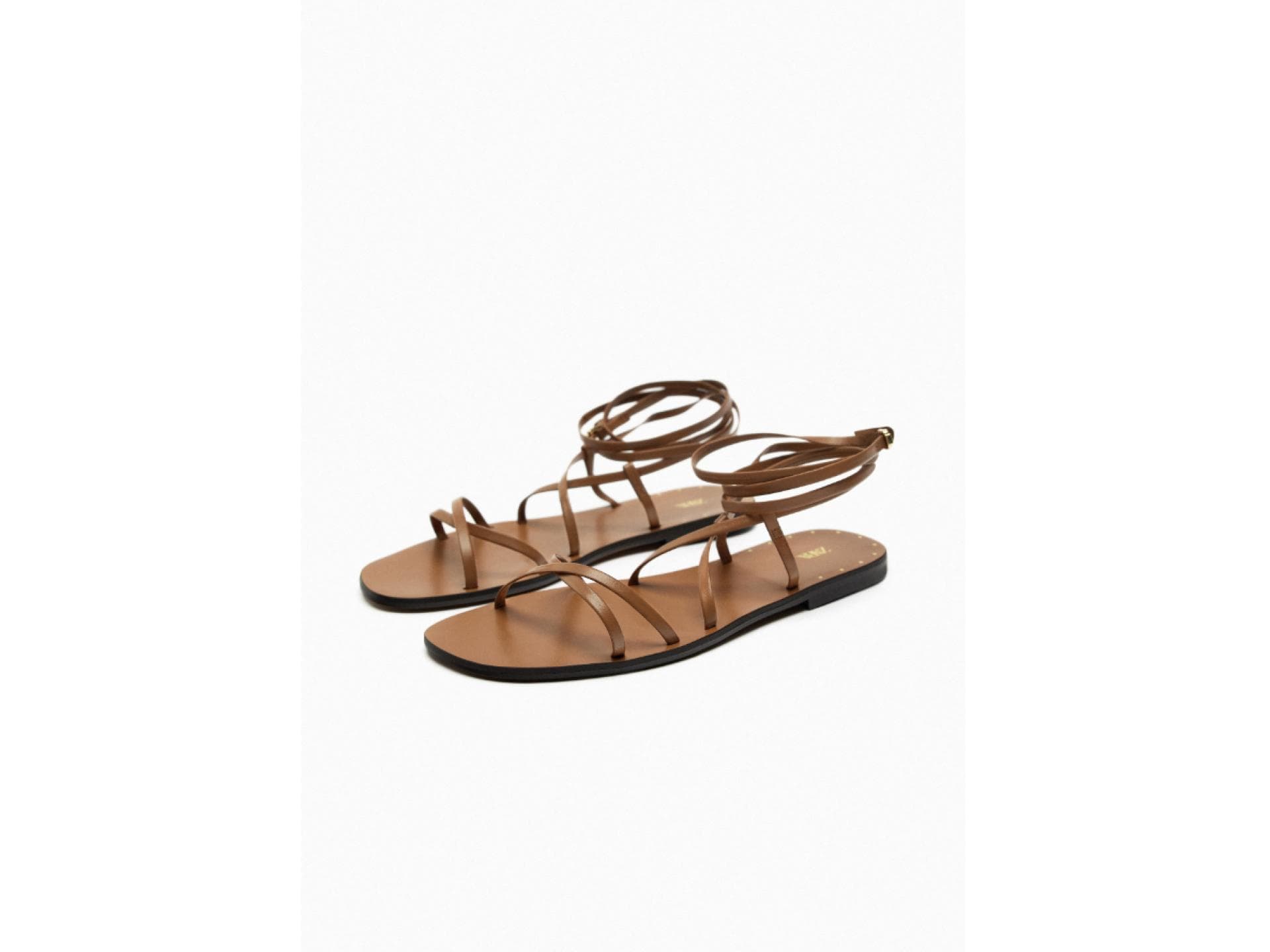 Flache Schnürsandale Zara