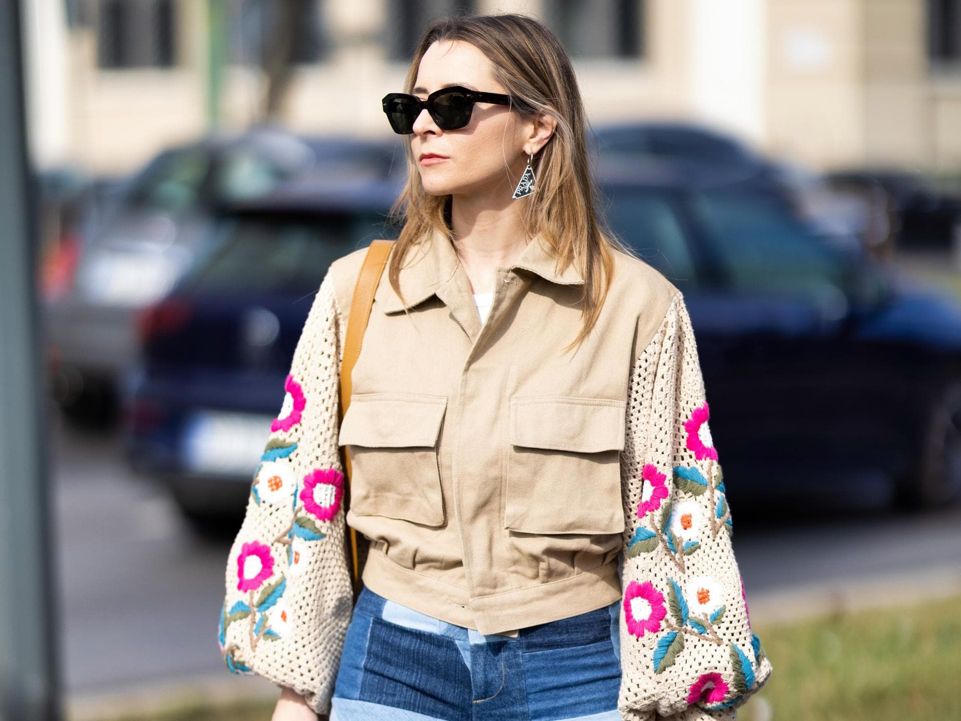 Modetrend Patchworkjacke