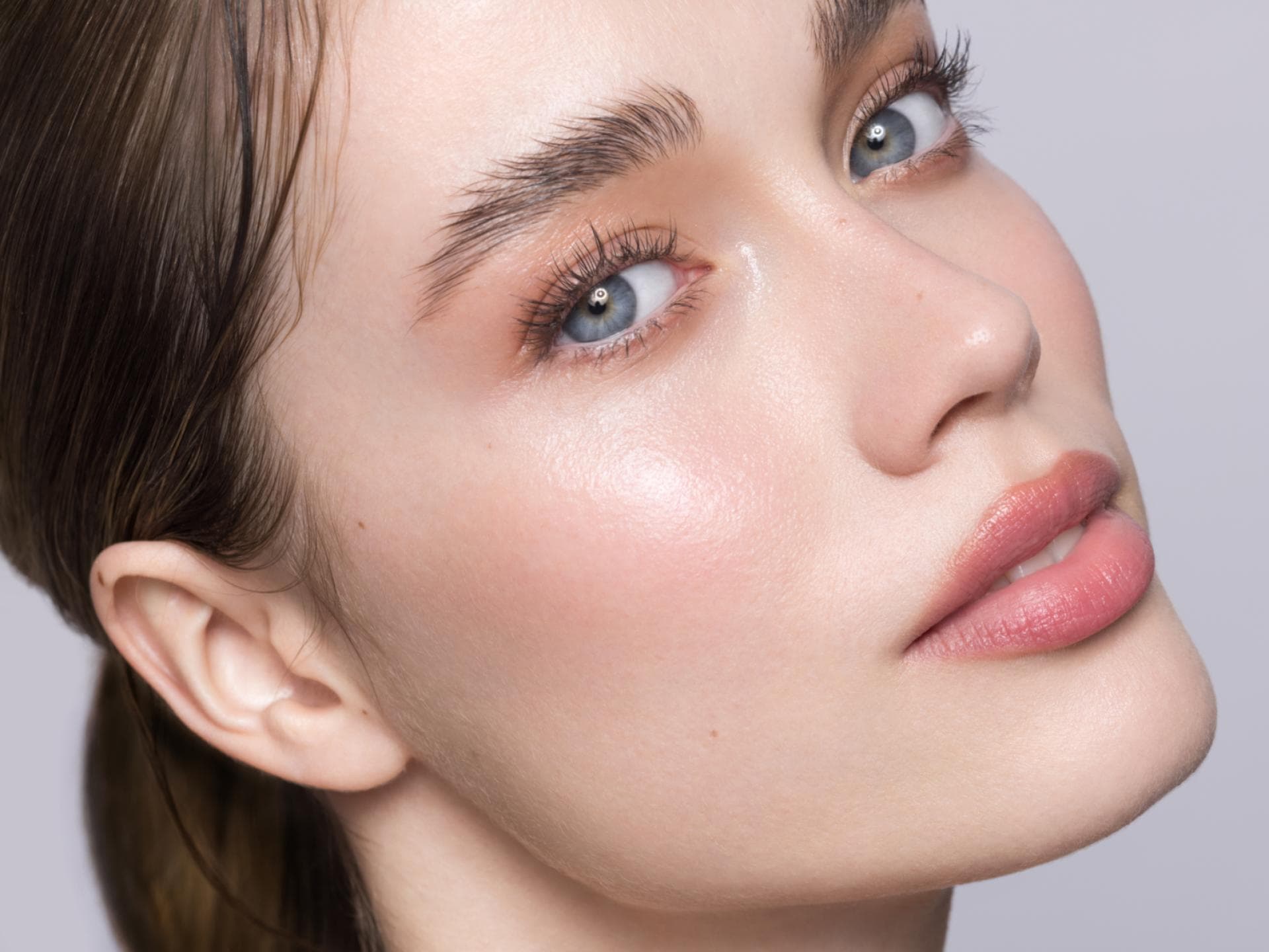 Frau mit Make-up