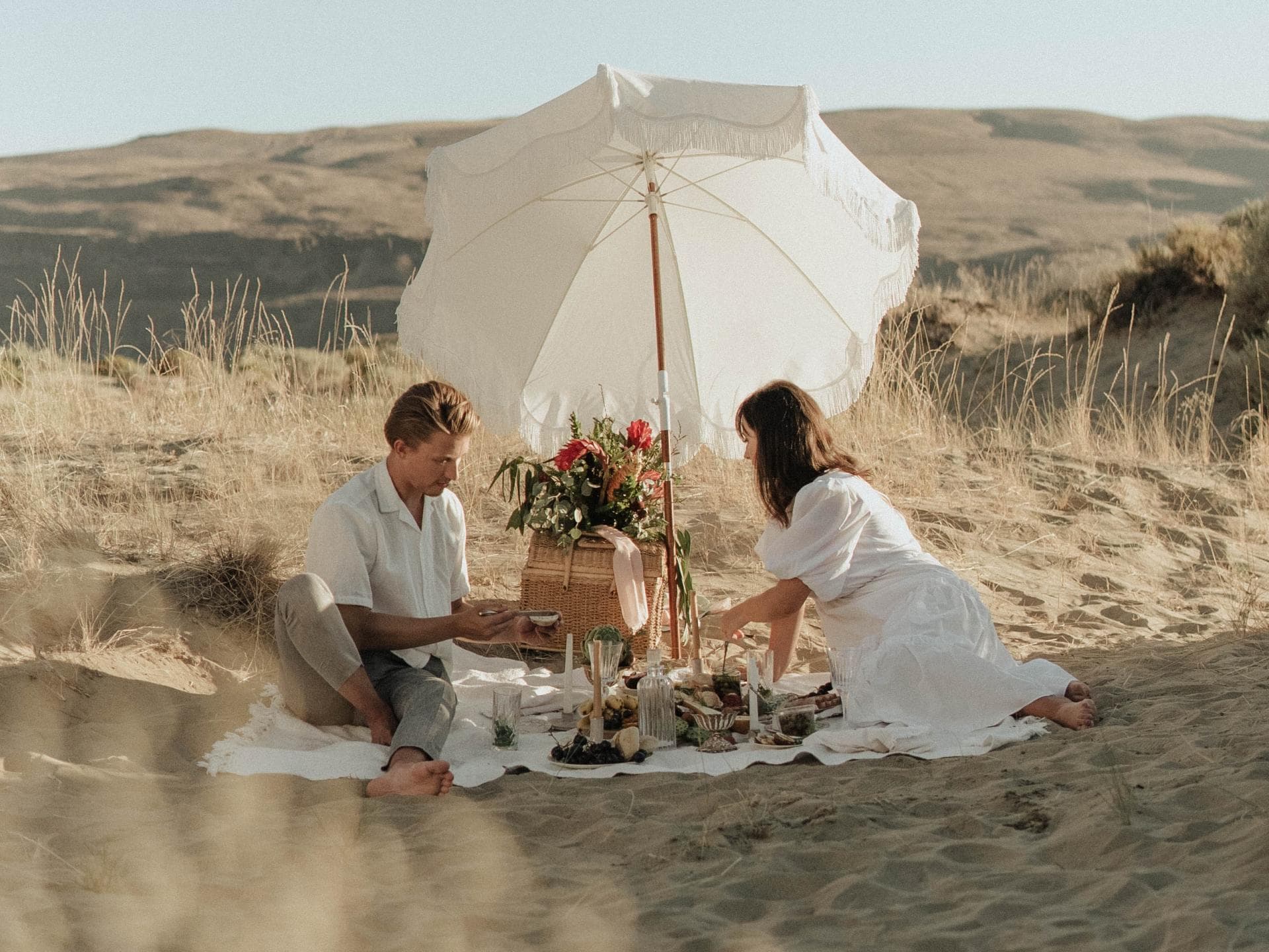 Picknick zu zweit
