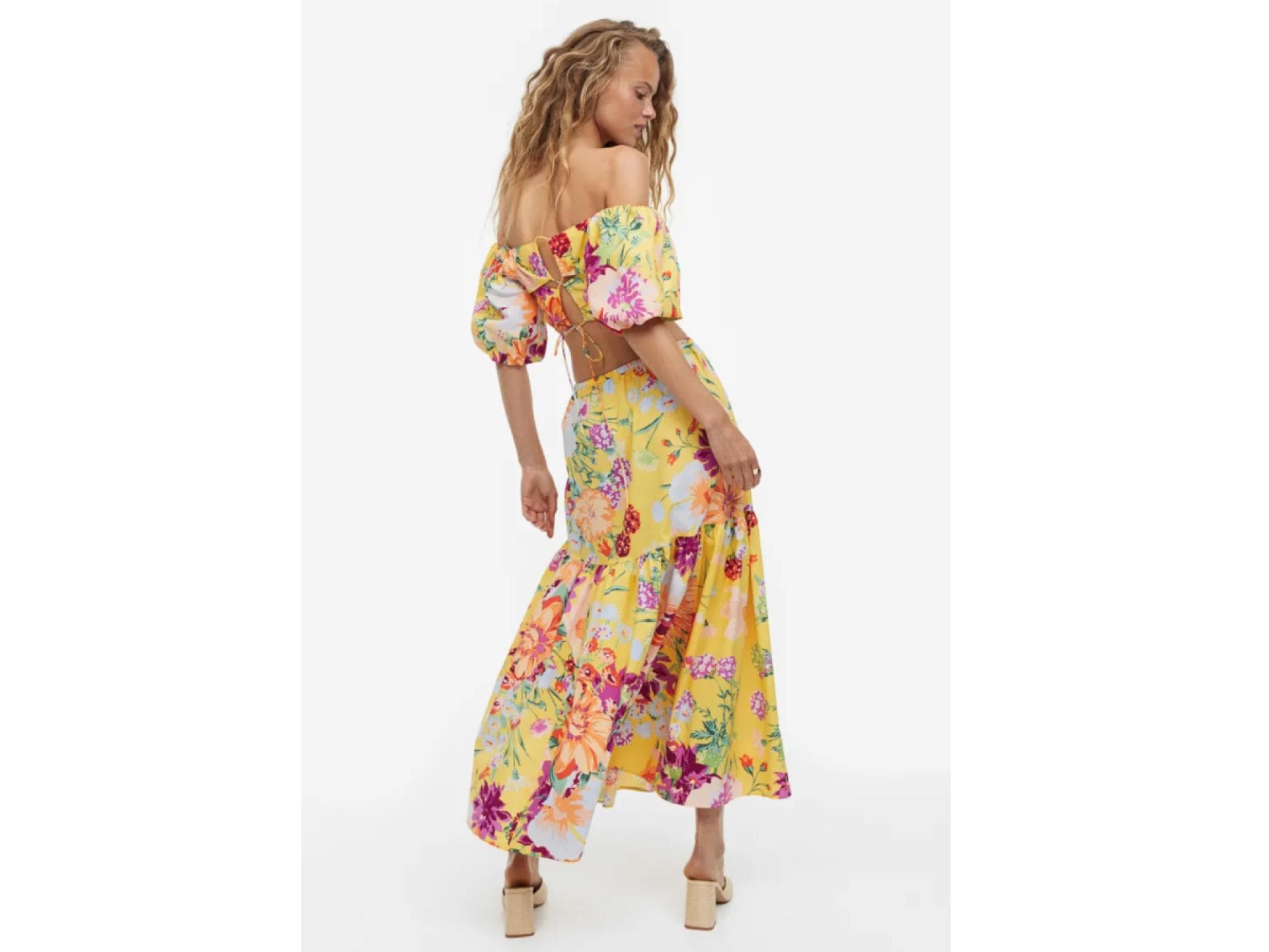 Gemusterter Maxirock von H&M