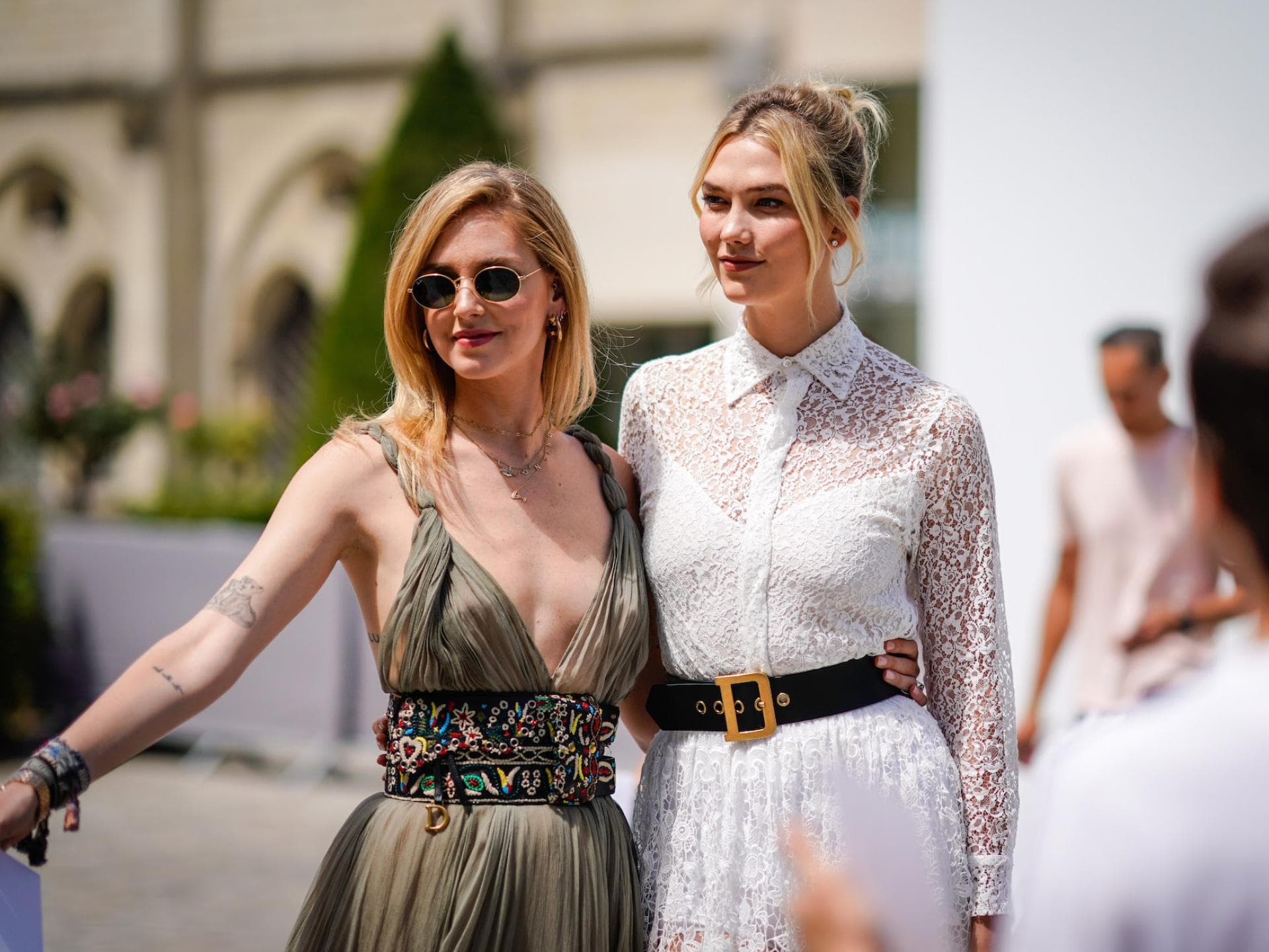 Karlie Kloss und Chiara Ferragni posieren zusammen