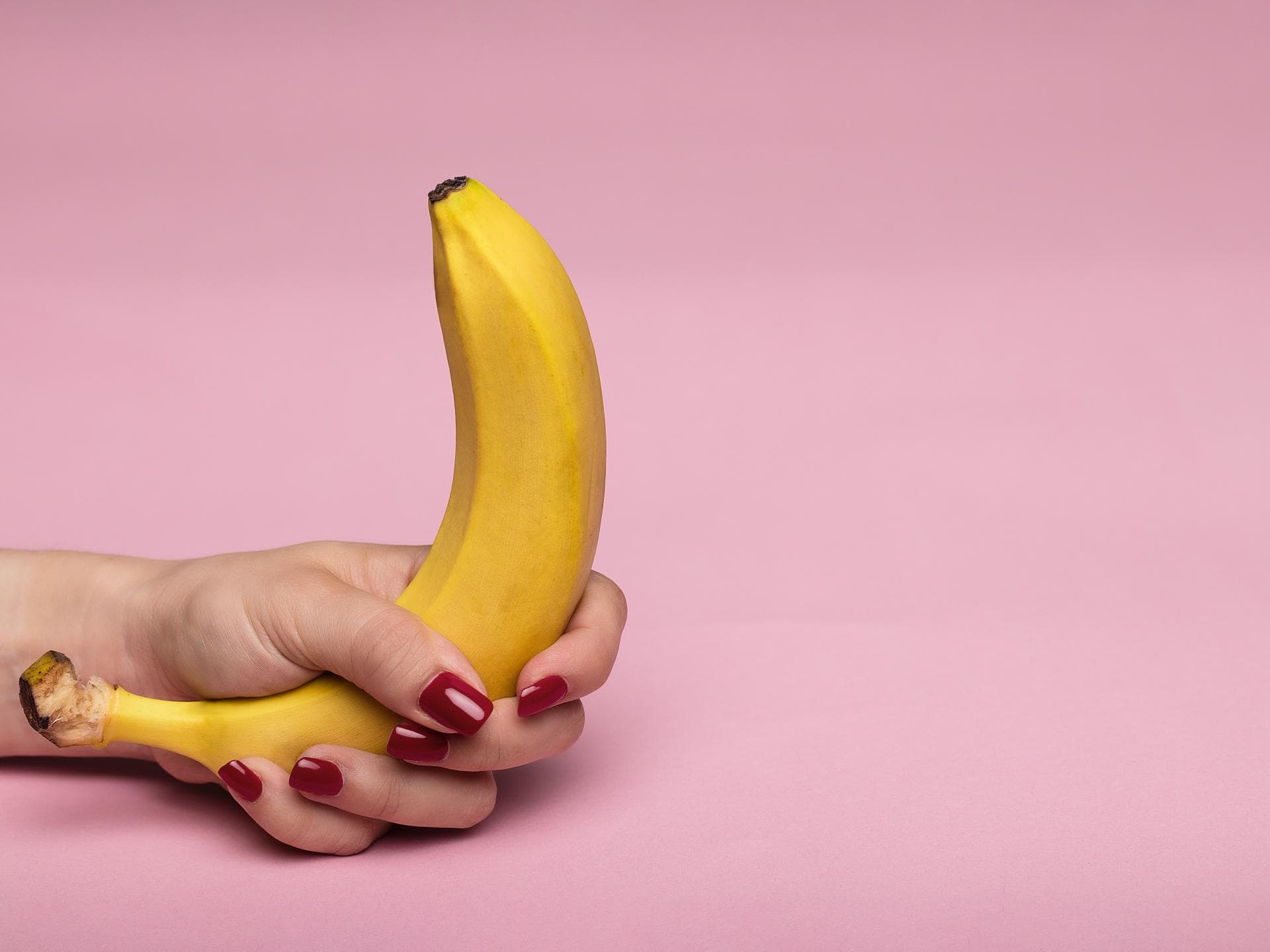 Banane in Hand