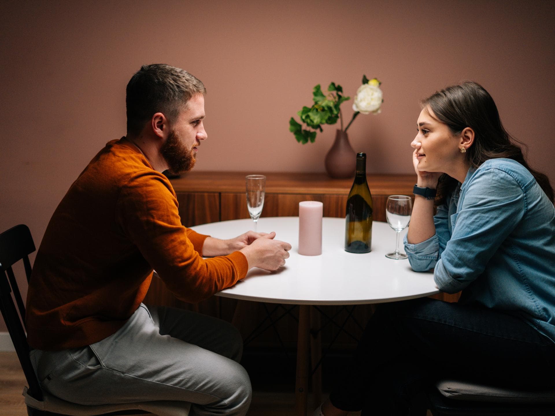 Paar bei einem Date