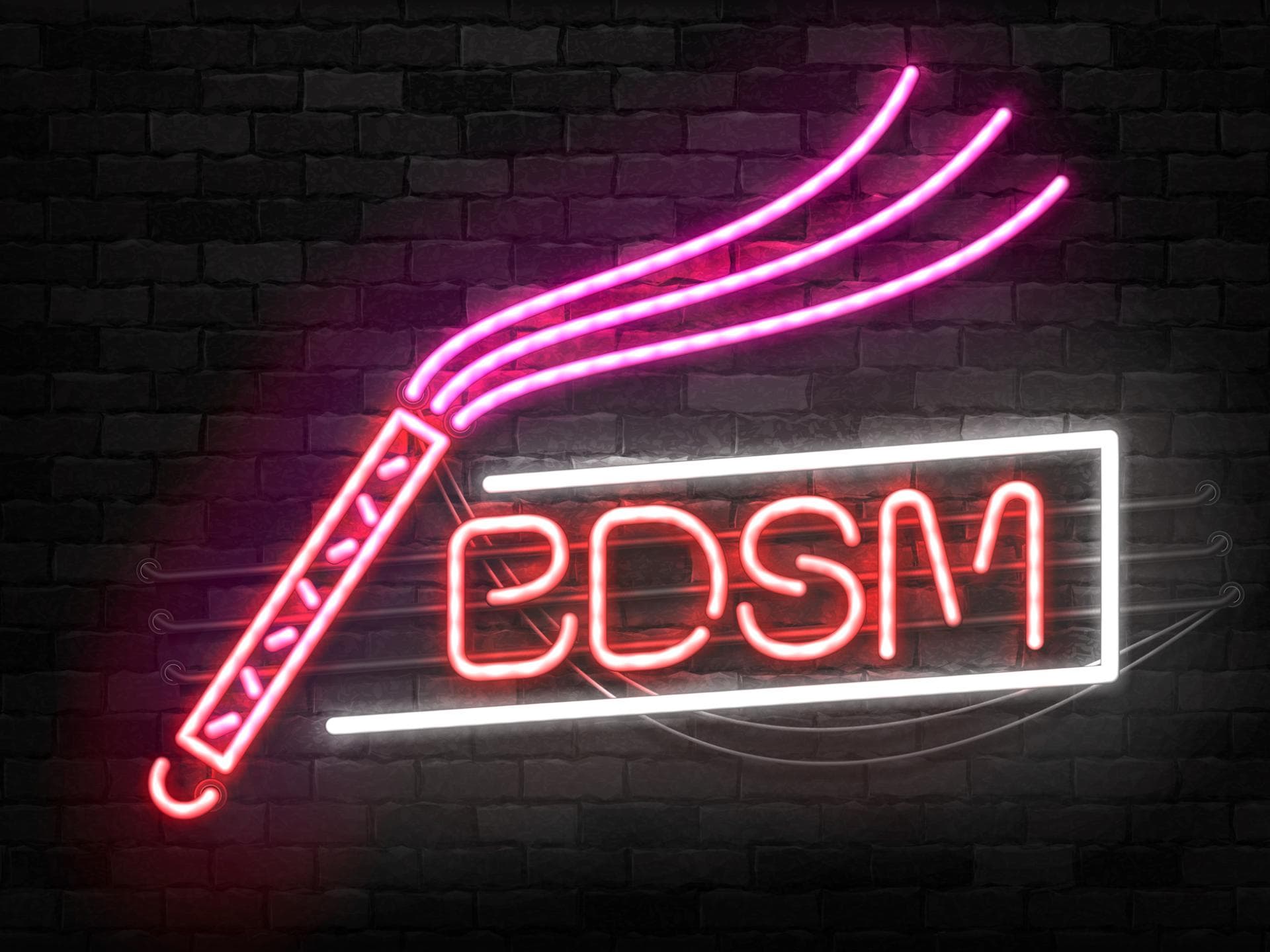BDSM Leuchtschild
