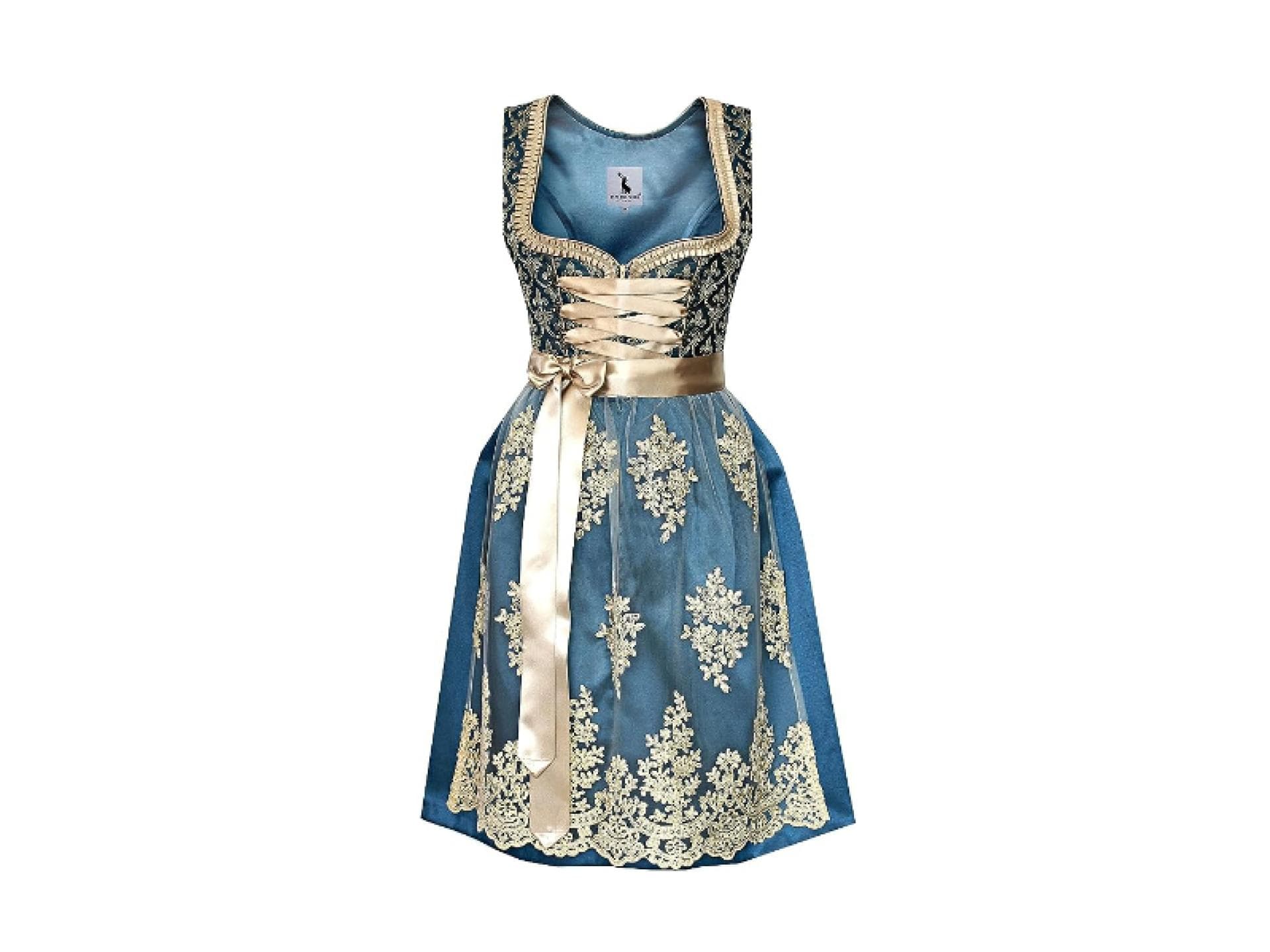 Blaues Dirndl