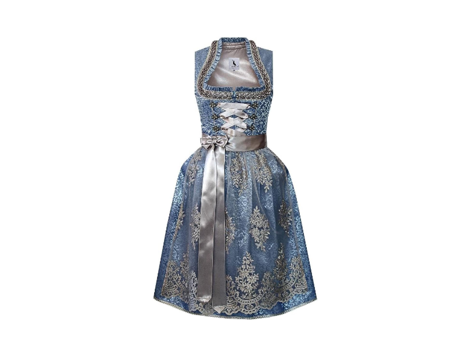 Blaues Dirndl