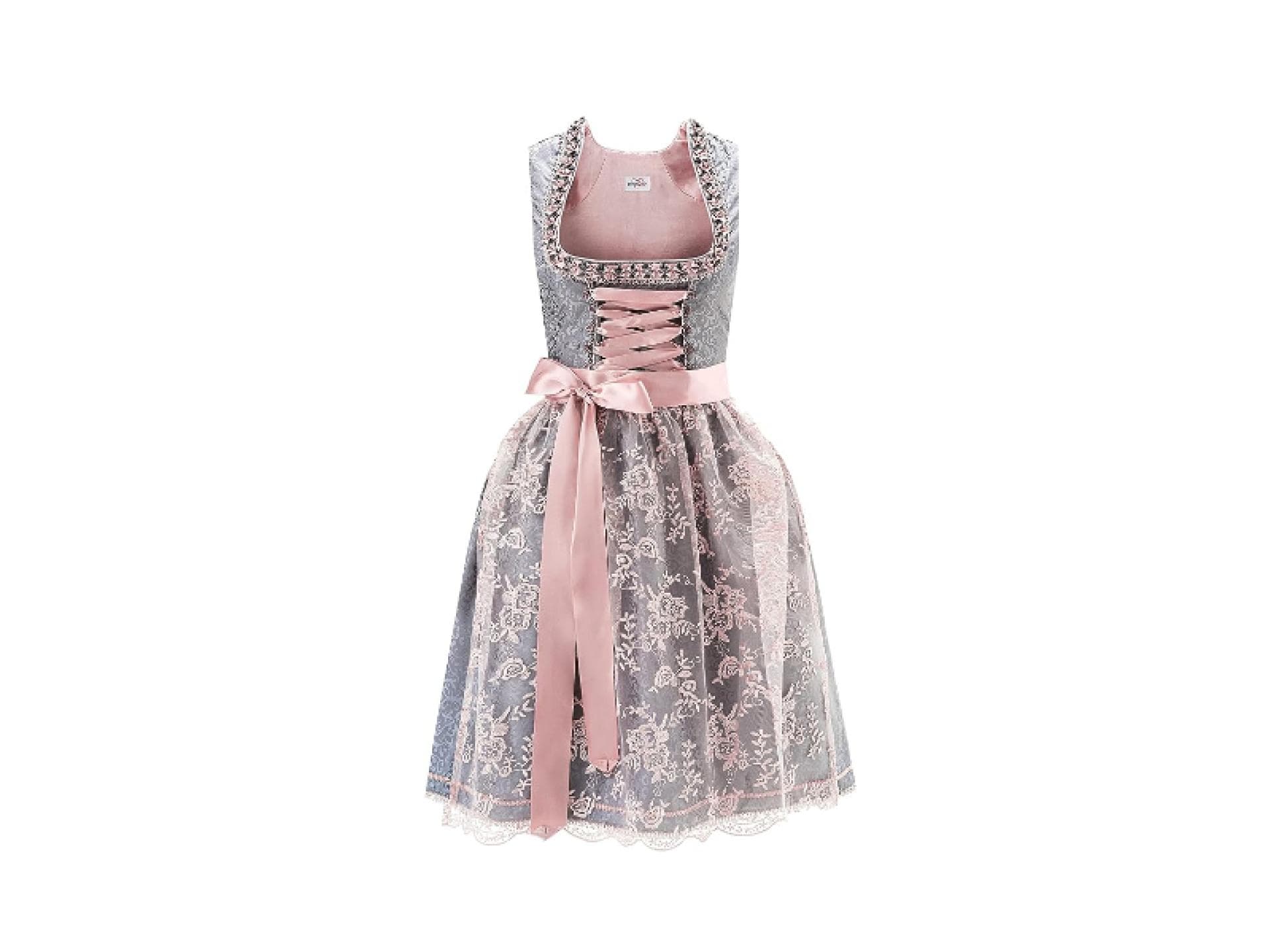Dirndl in Rosa-Blau