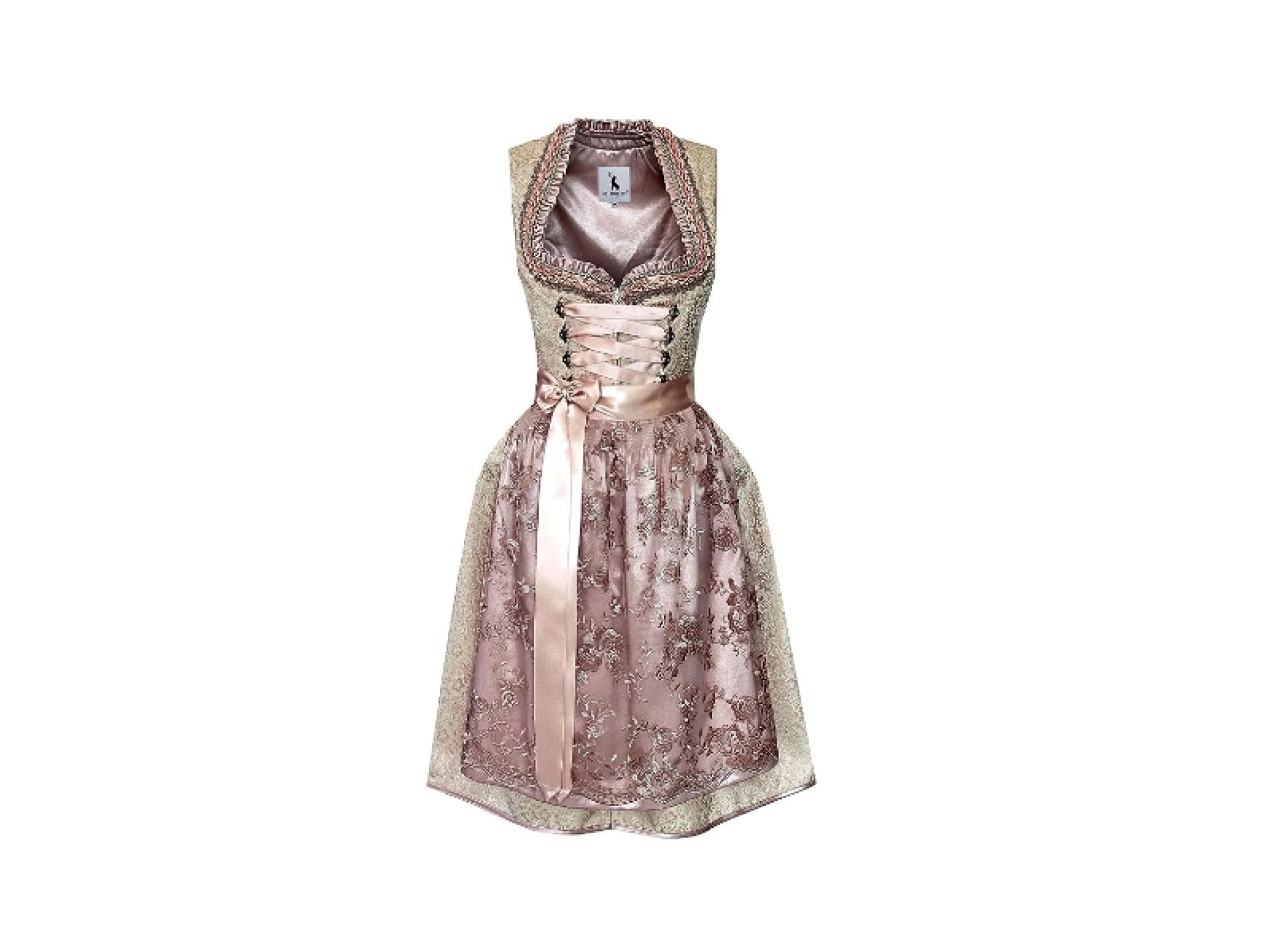 Dirndl in Rosa-Grau