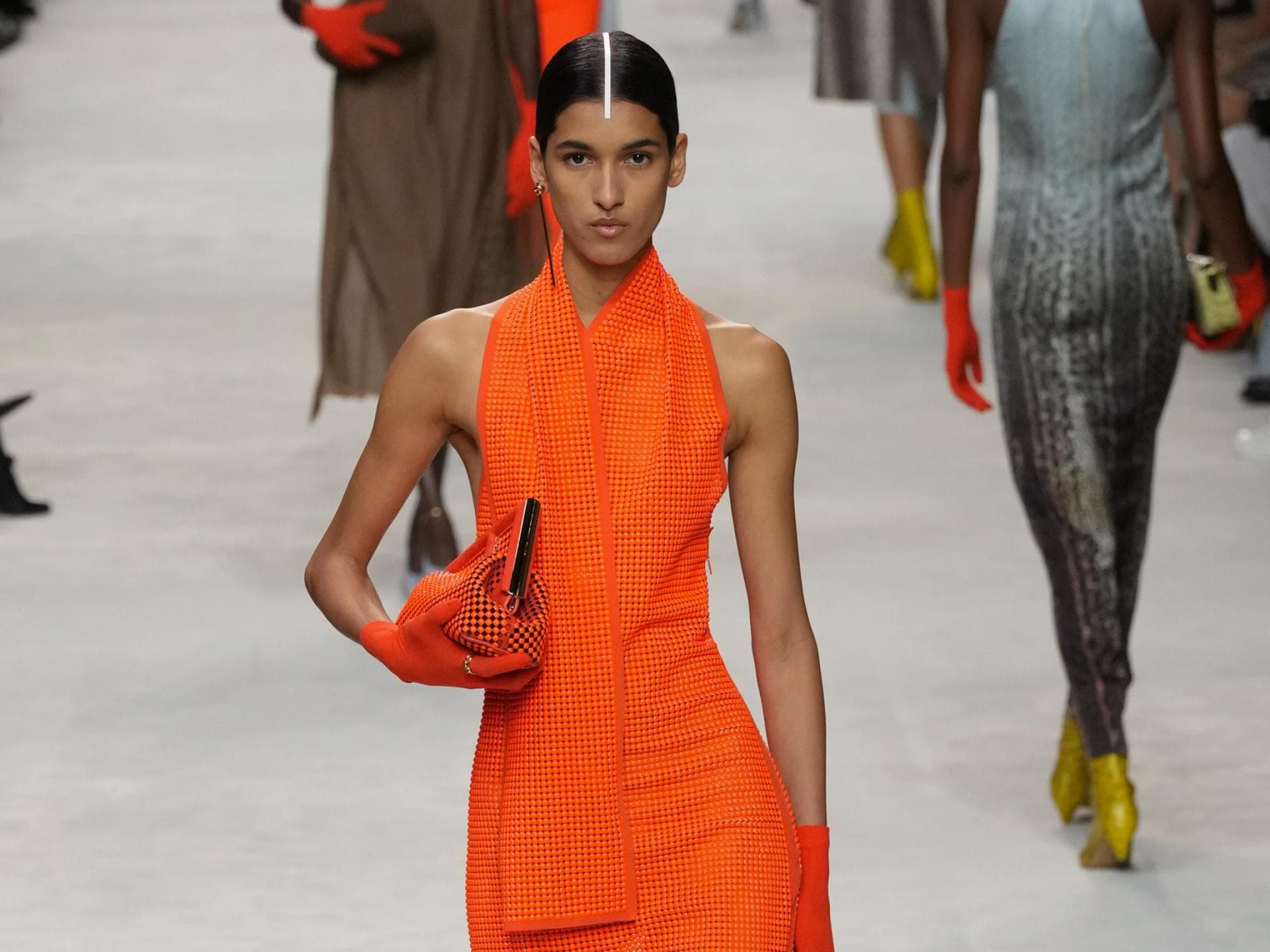 Model für Fendi
