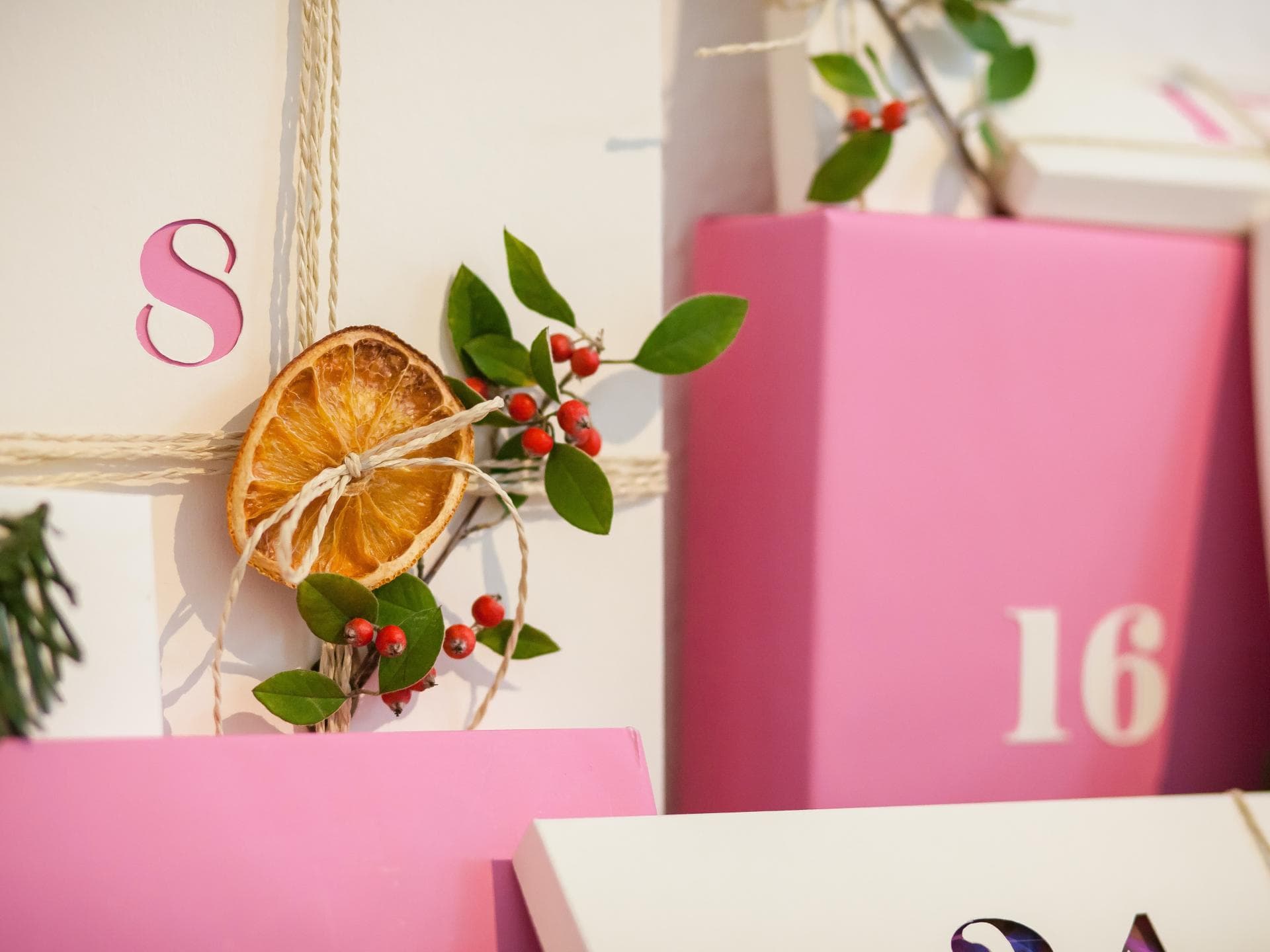 Pinker Adventskalender