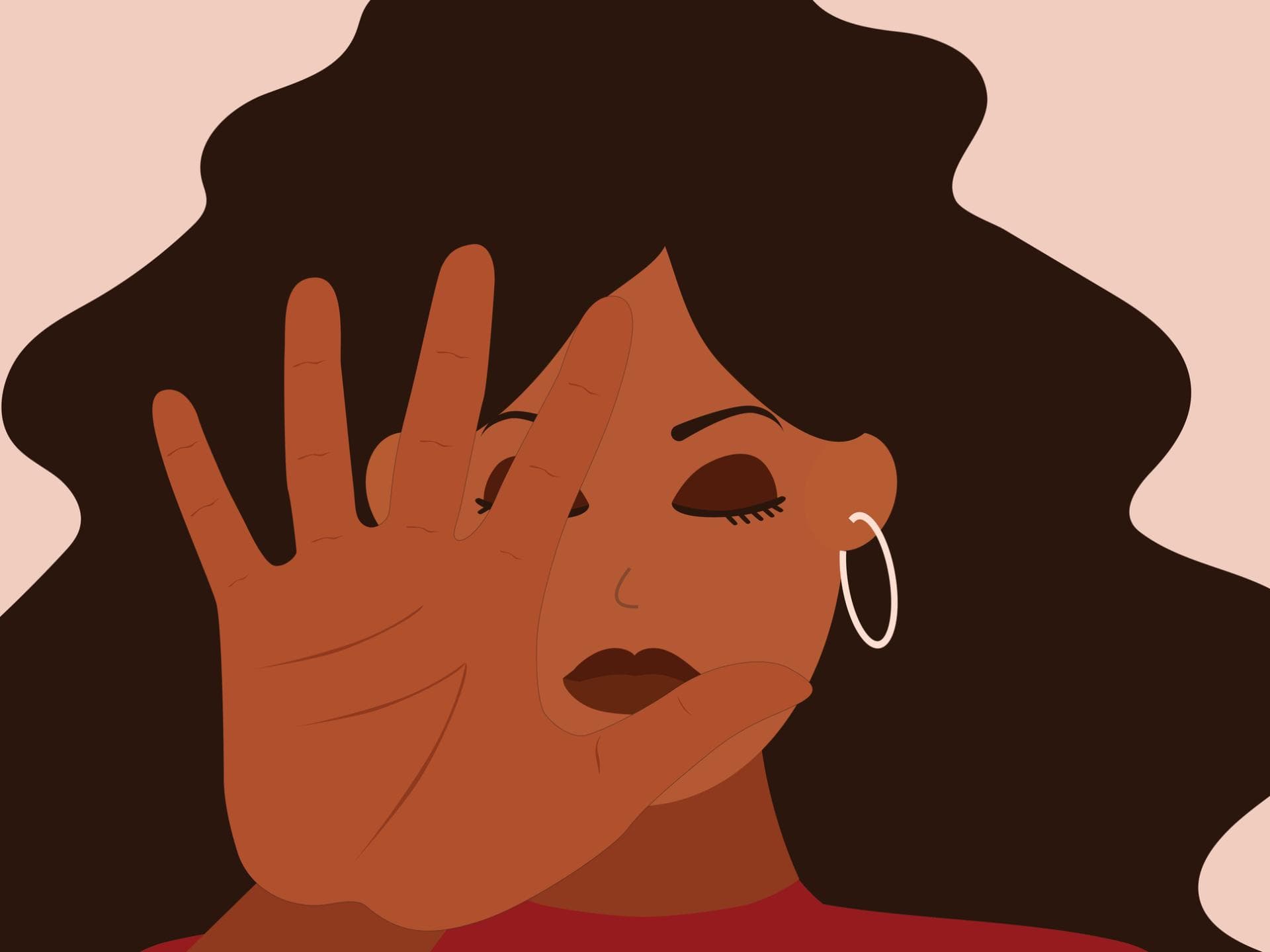 Sexueller Übergriff Illustration