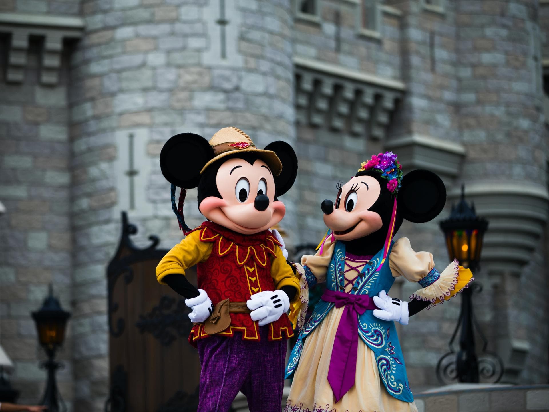 Mickey und Minnie Mouse