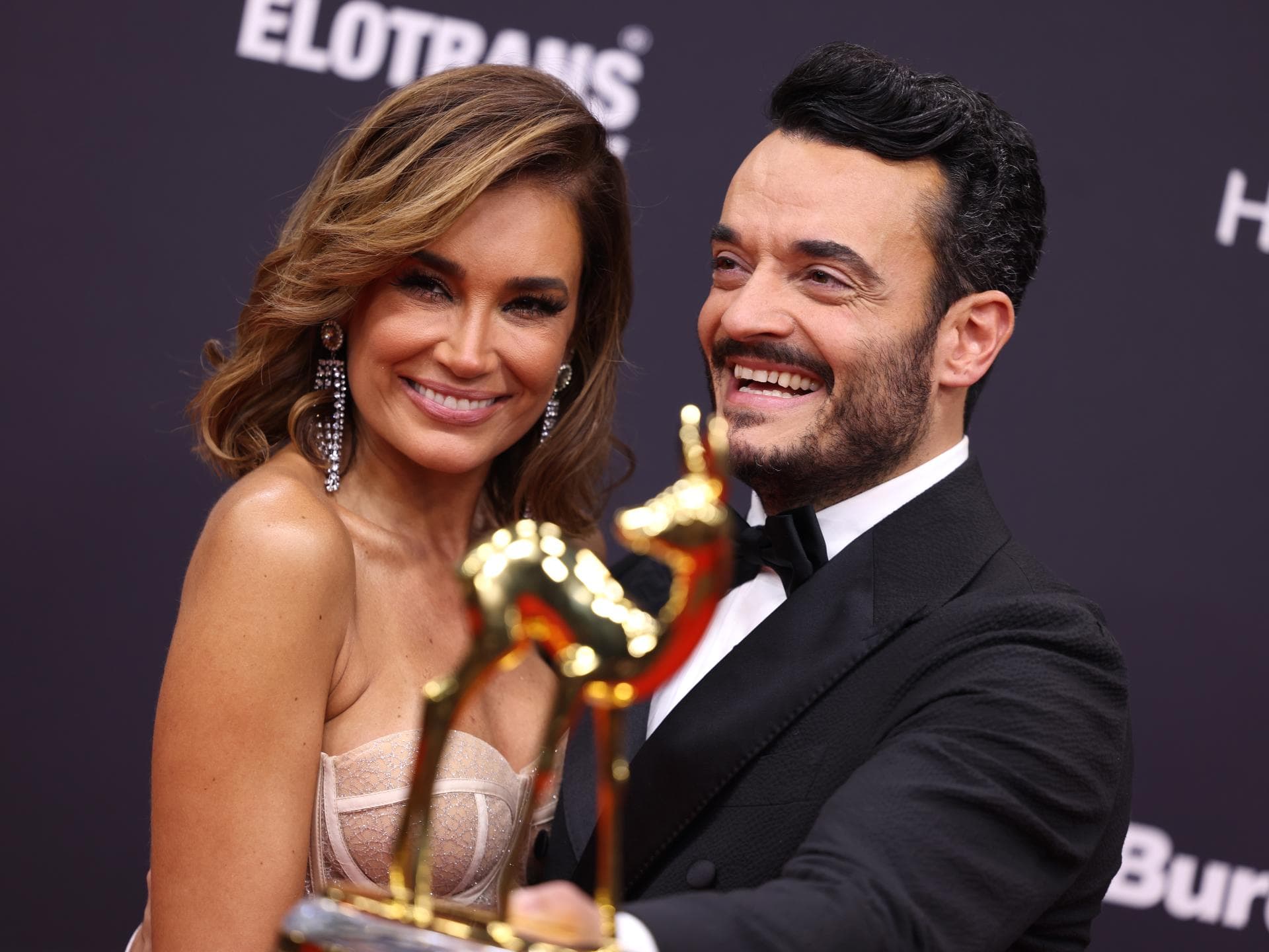 Giovanni Zarrella und Jana Ina Zarrella bei der Bambi-Verleihung 2023