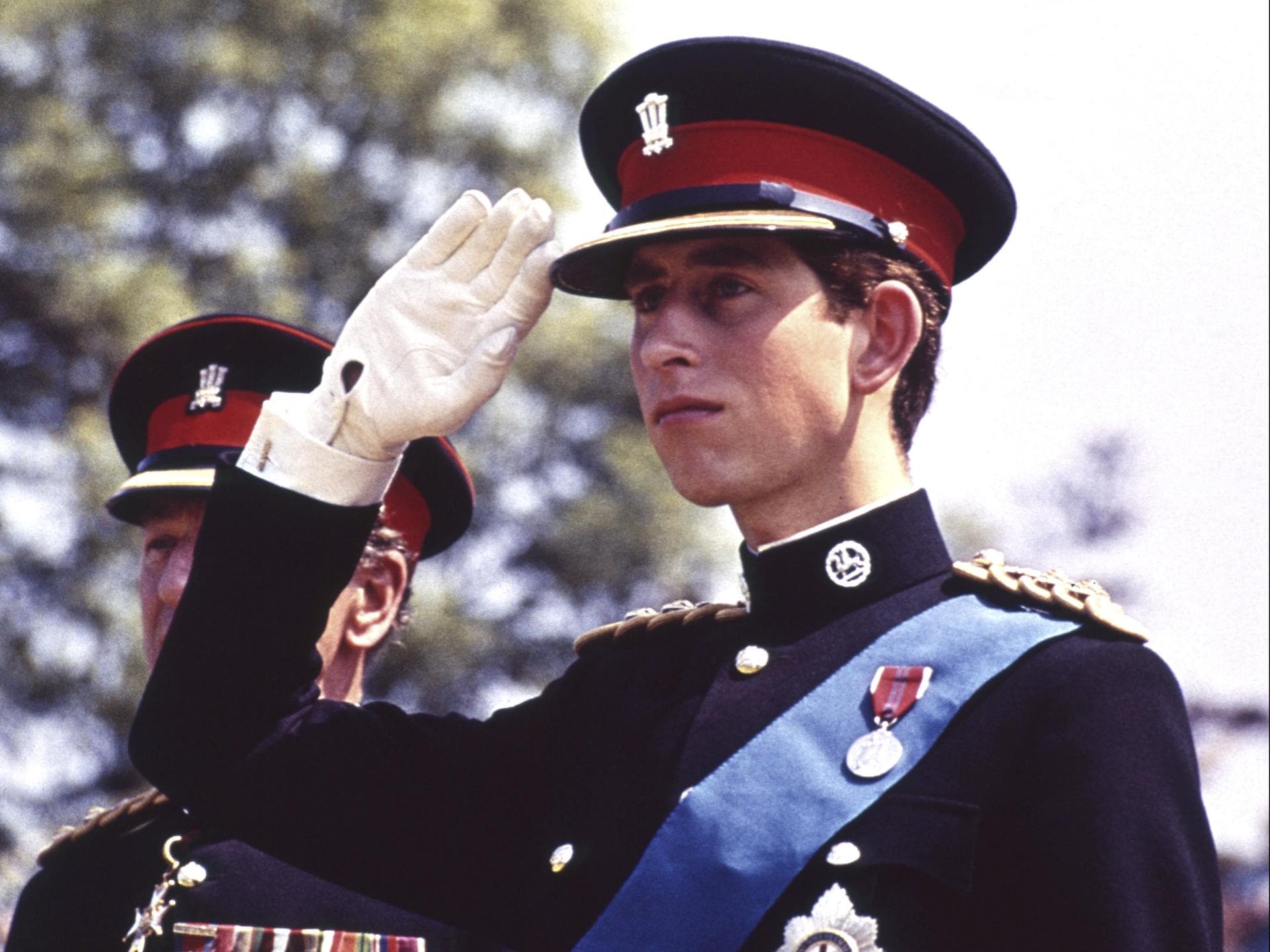 King Charles in Uniform