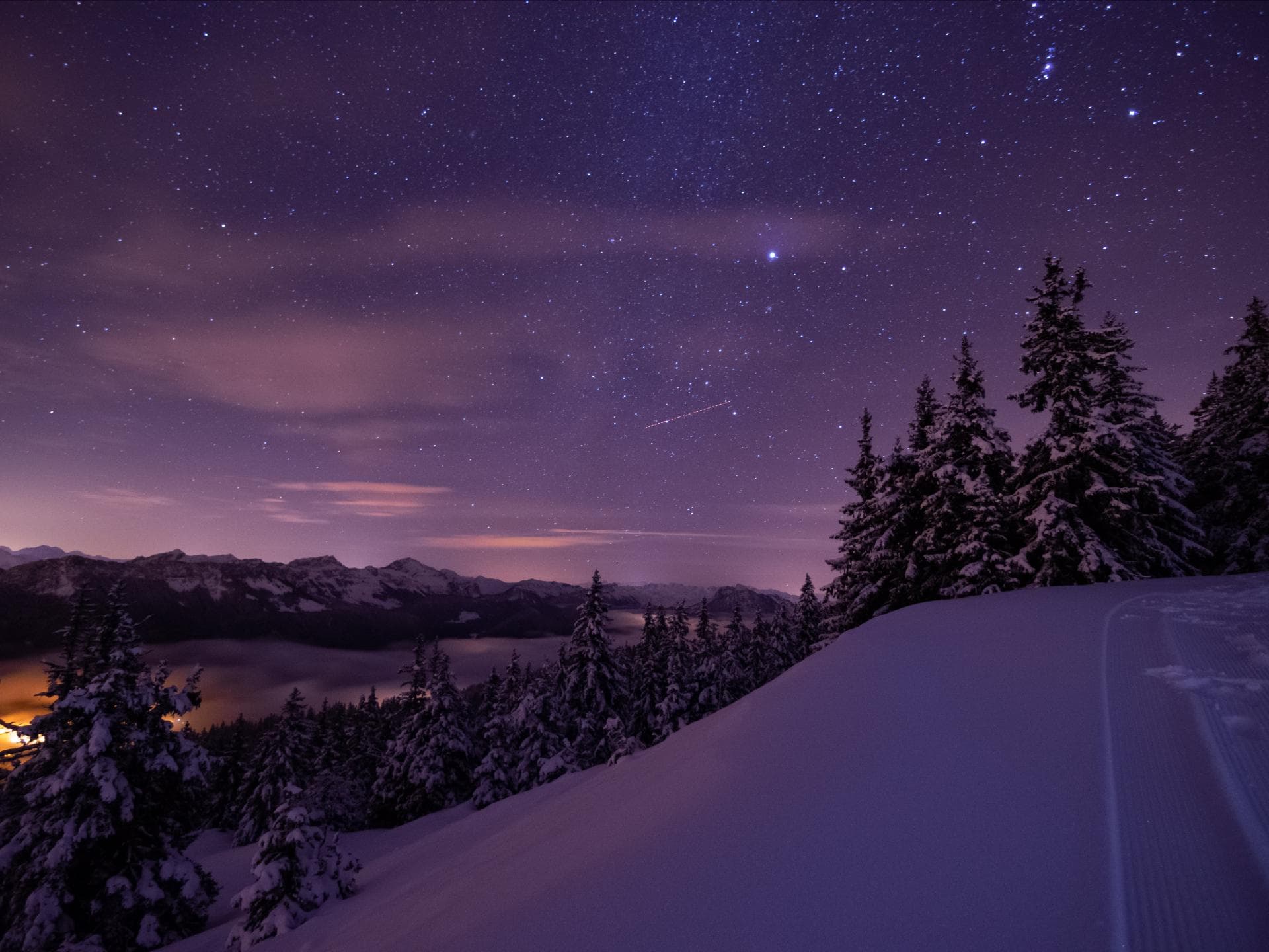 Astro Wochenhoroskop Winter Nacht