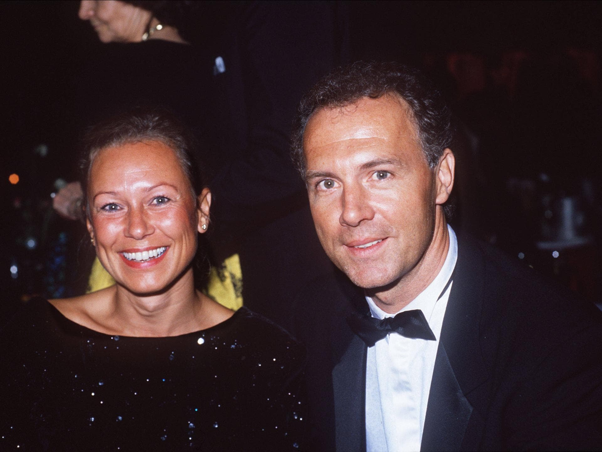 Sybille Weimar und Franz Beckenbauer 