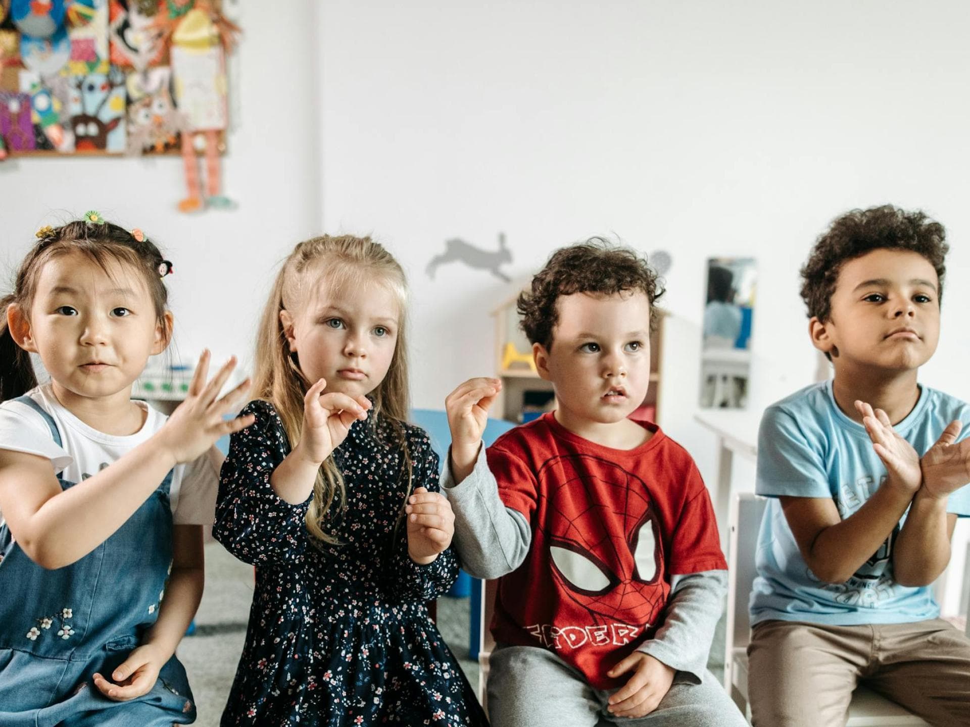 Kinder im Kindergarten Kinder im Kindergarten