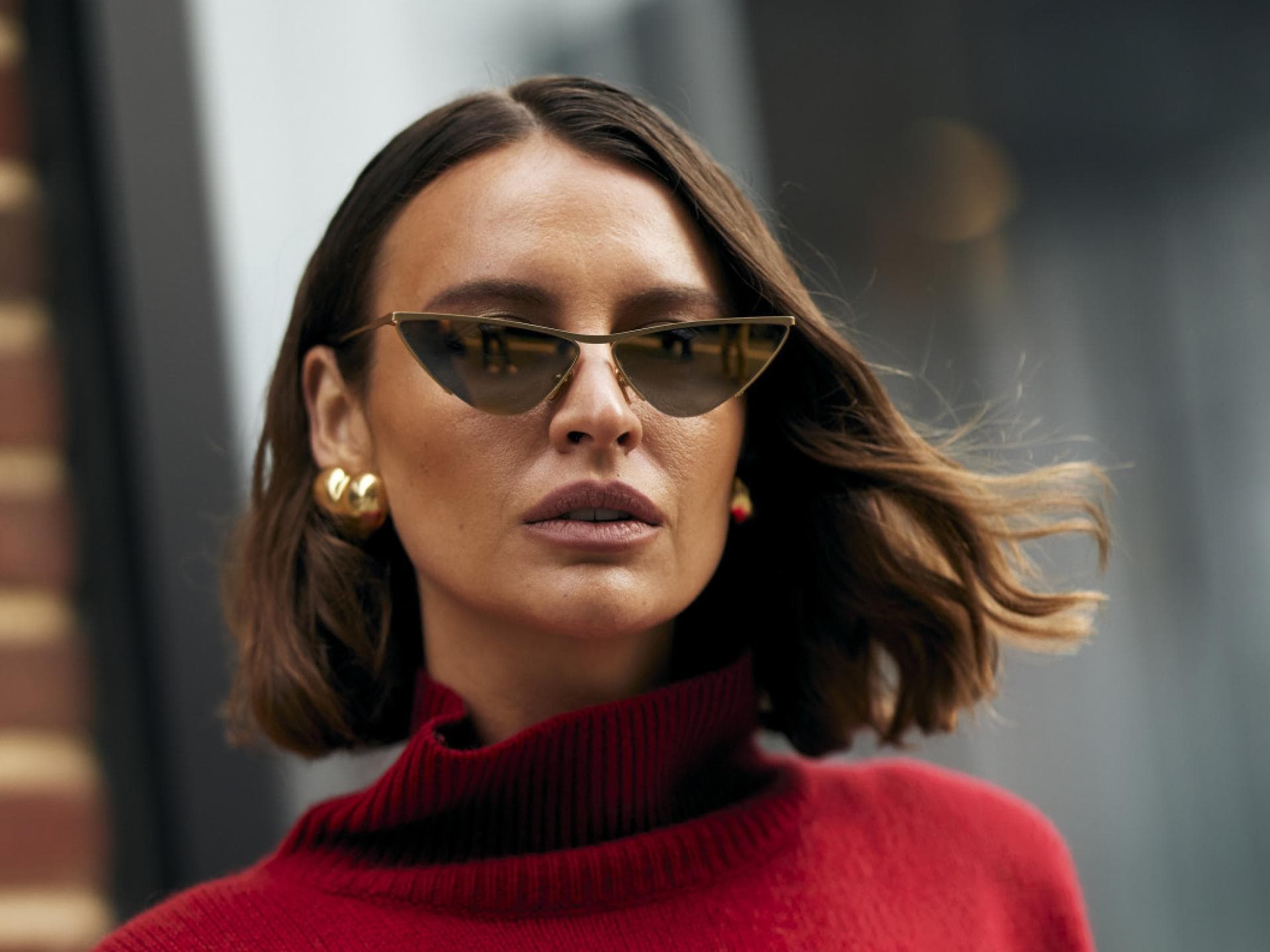 Gesunde Haare in Bob-Frisur