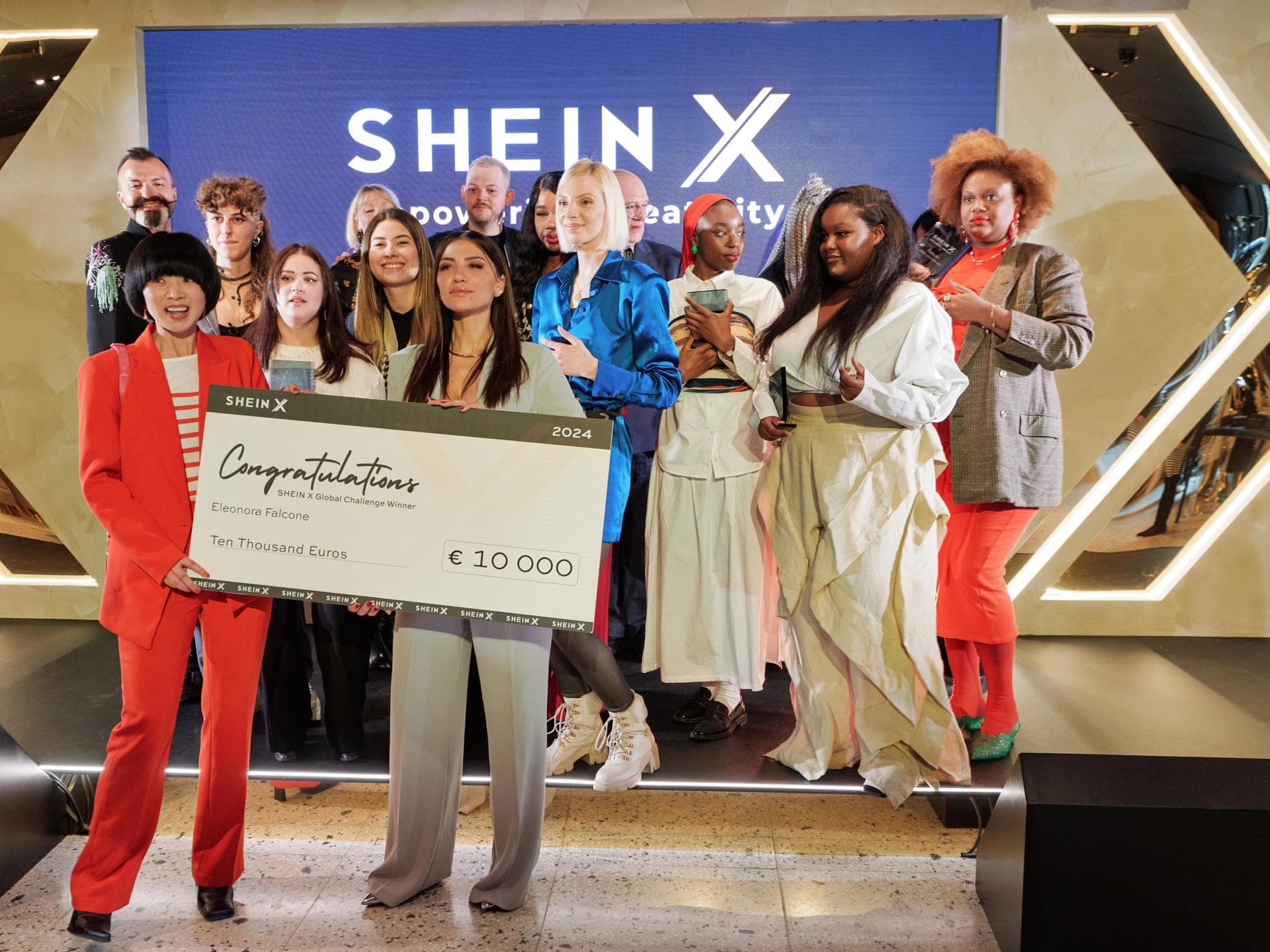 Eleonora Falcone aus Italien ist die Gewinnerin der SHEIN X Challenge 2024.