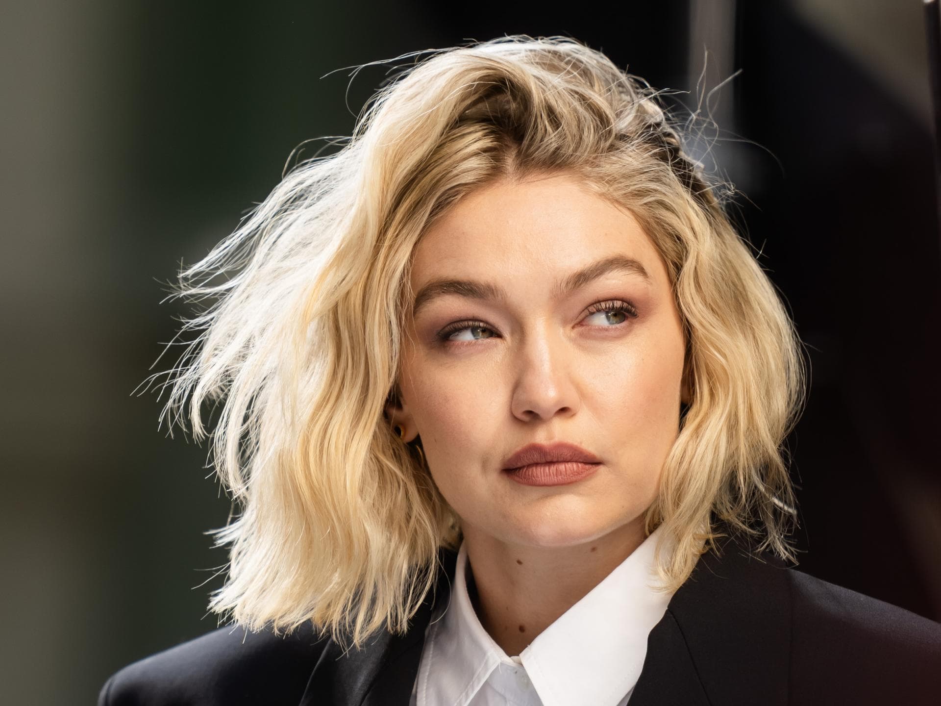 Gigi Hadid trägt den Topmodel Bob
