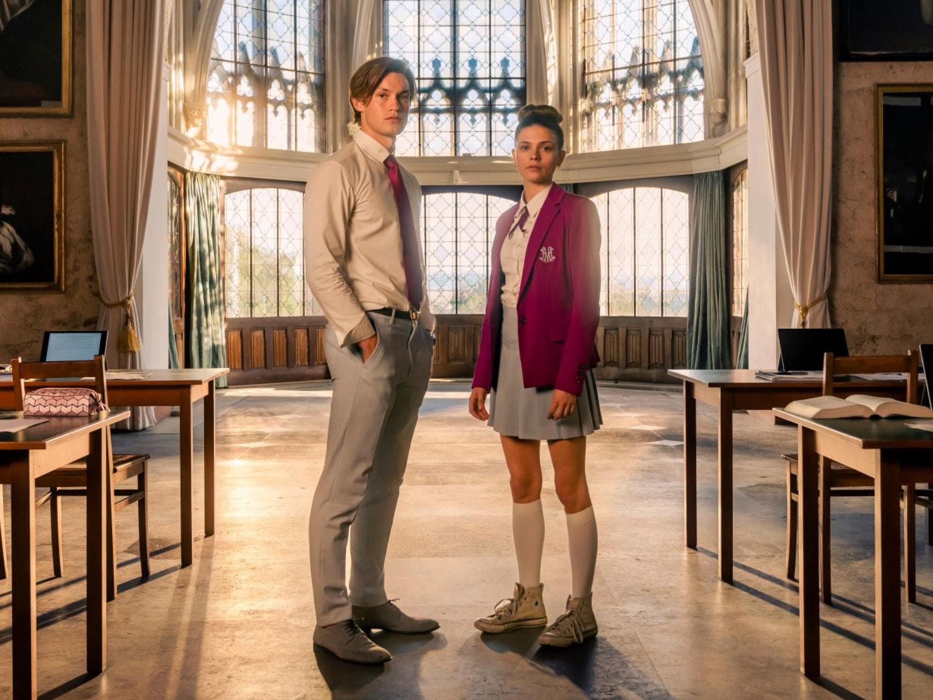 James und Ruby in Maxton Hall