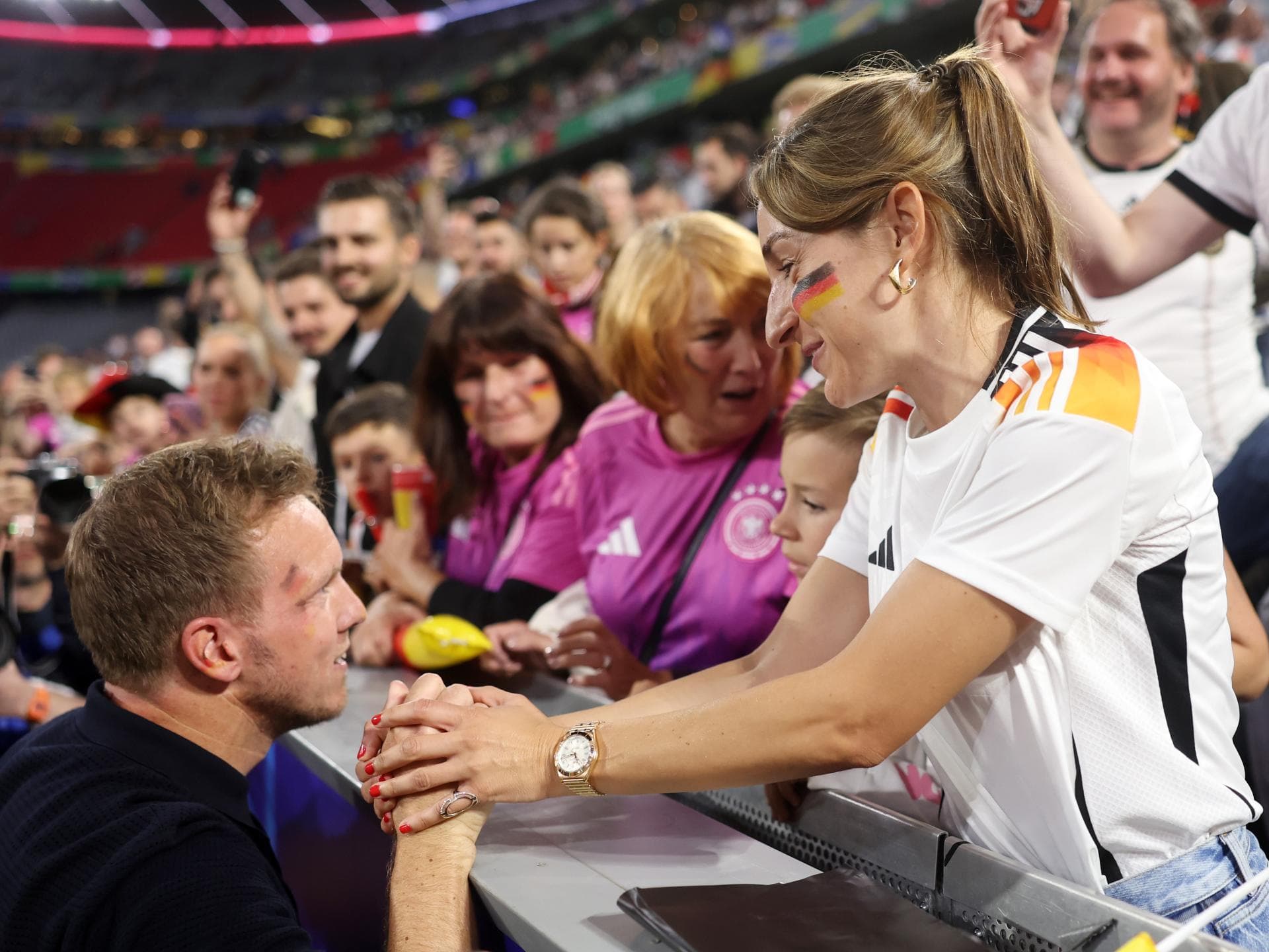 Lena Wurzenberger und Julian Nagelsmann 