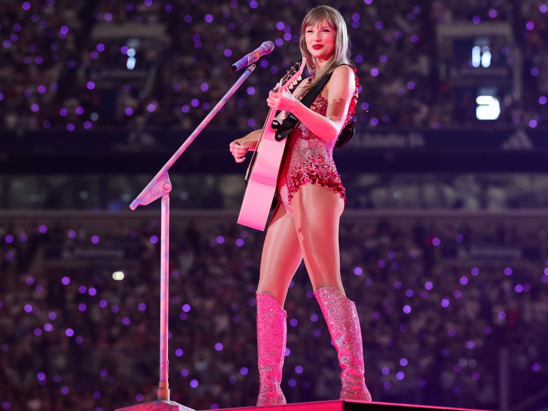 Taylor Swift Taylor Swift auf der Bühne