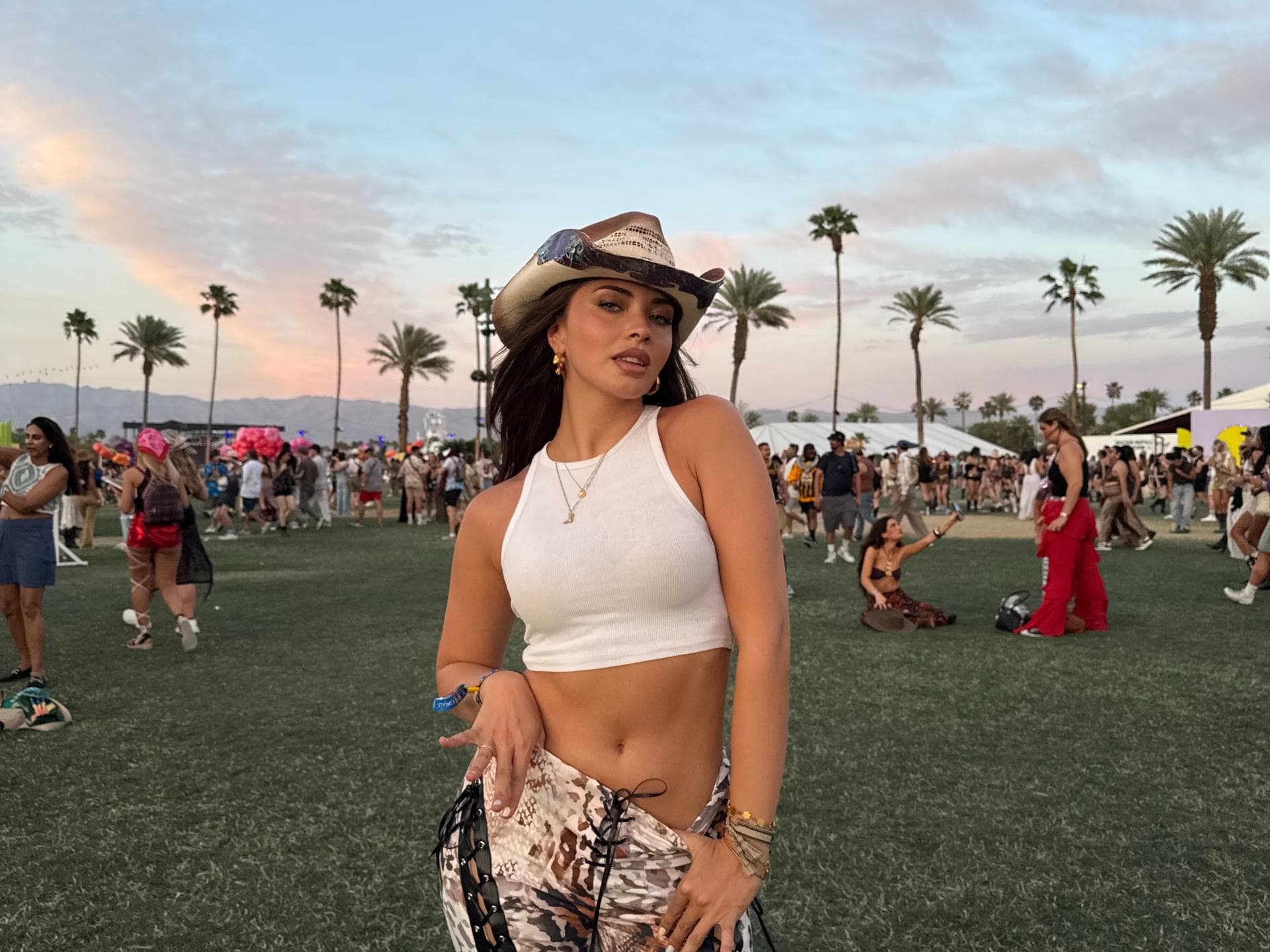 Jennifer Czeczor beim Coachella