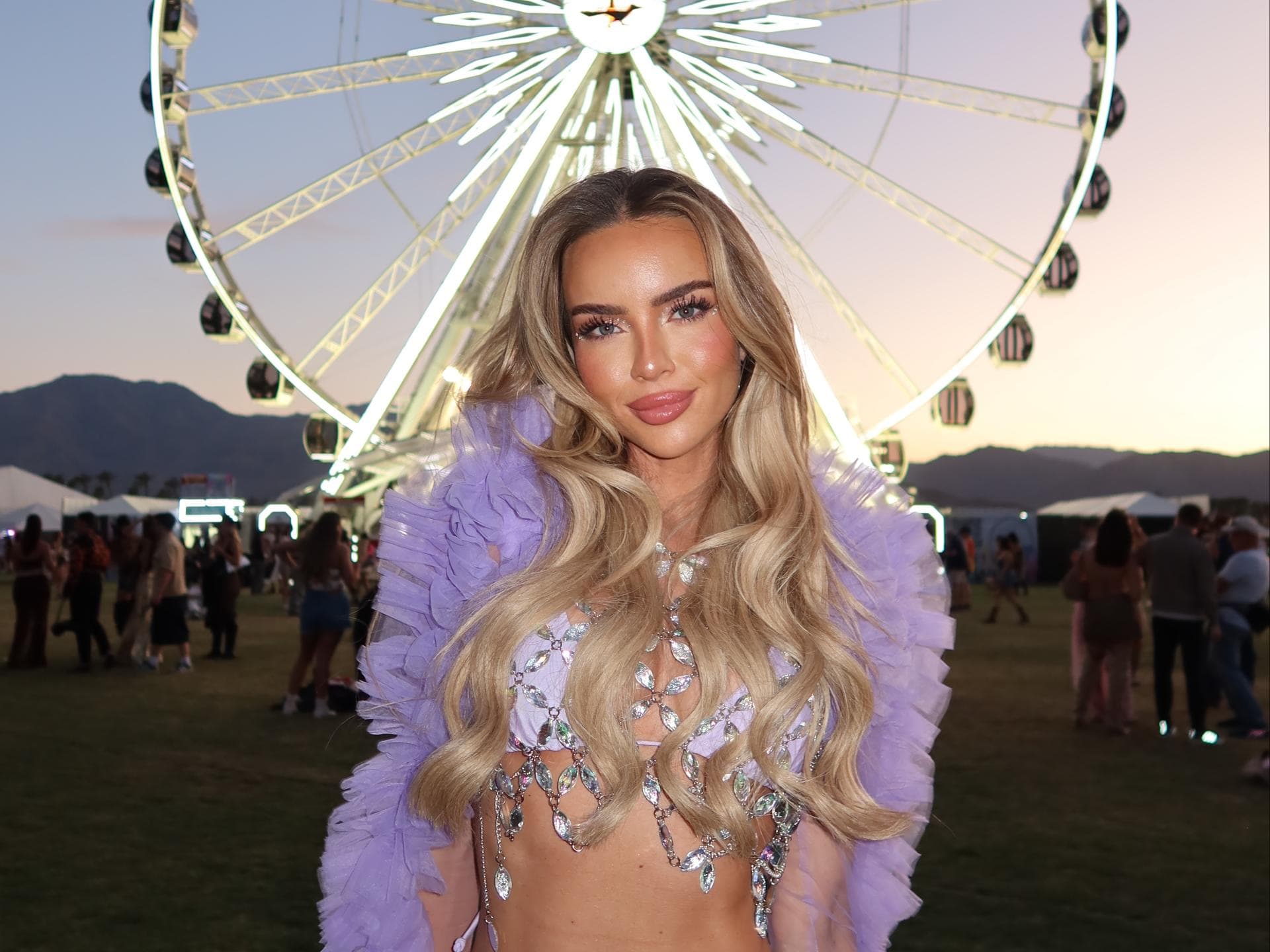 Denise Bobe auf Coachella