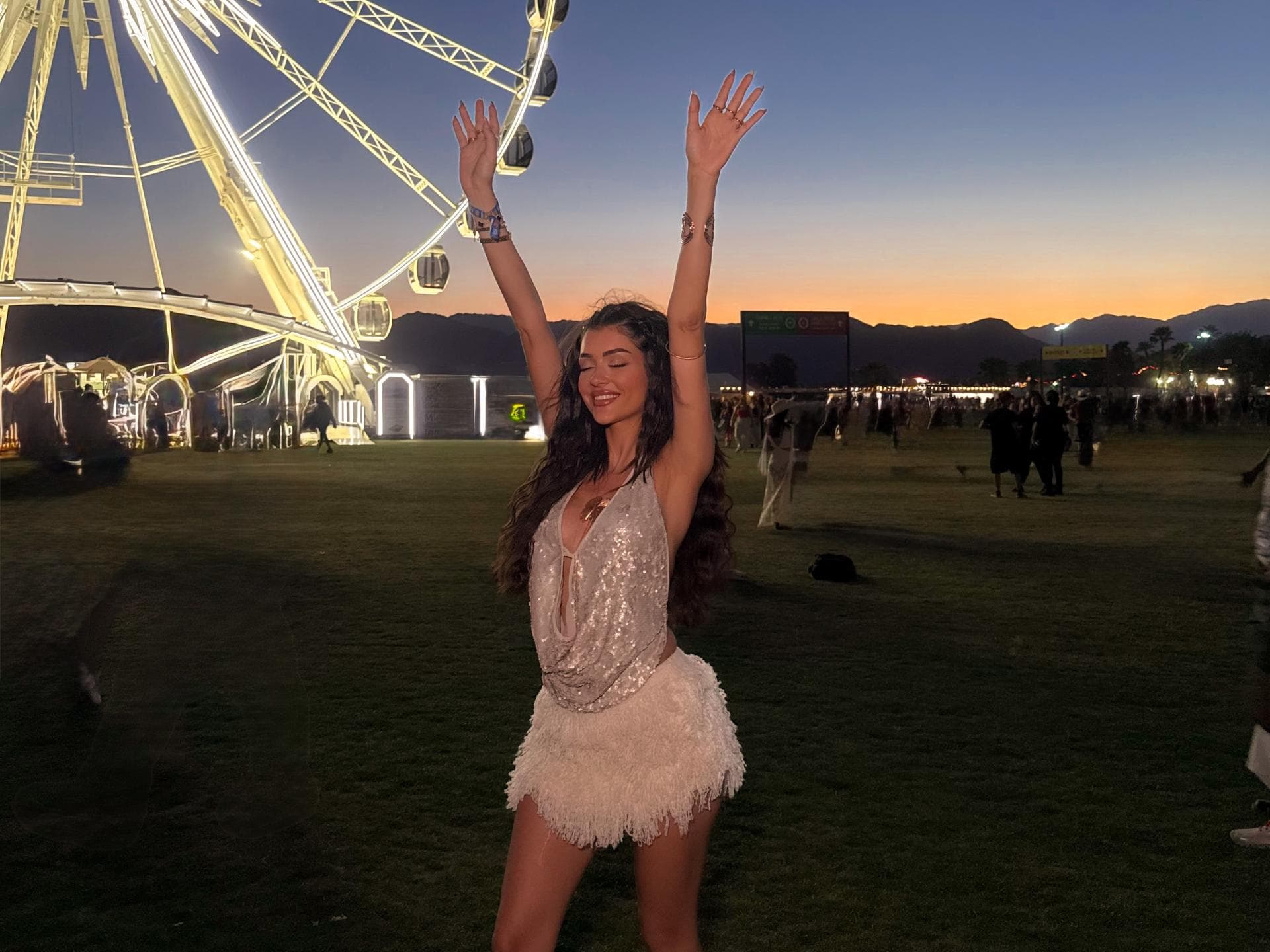 Ilayda Serifi beim Coachella