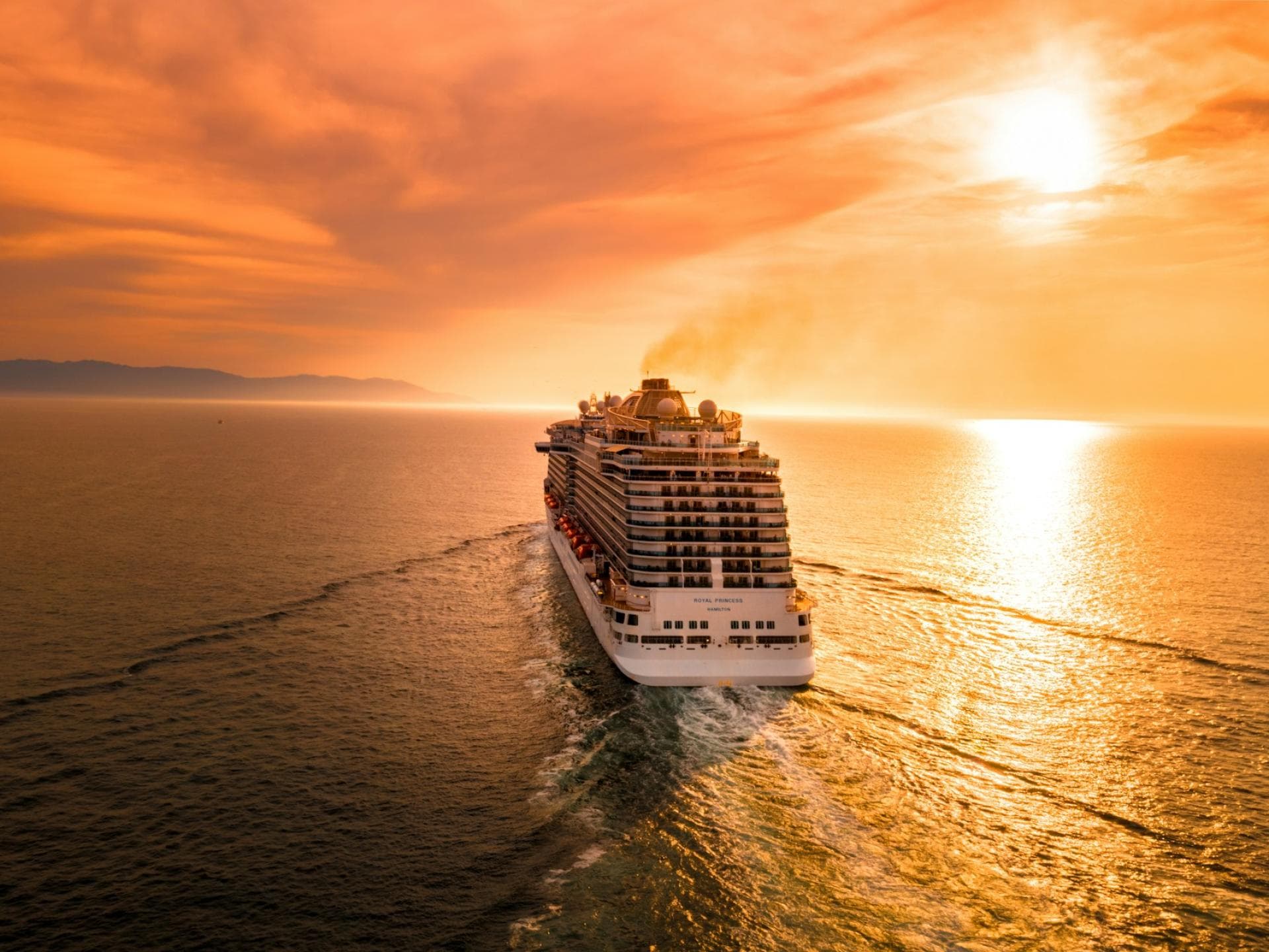 Urlaub auf einem Schiff