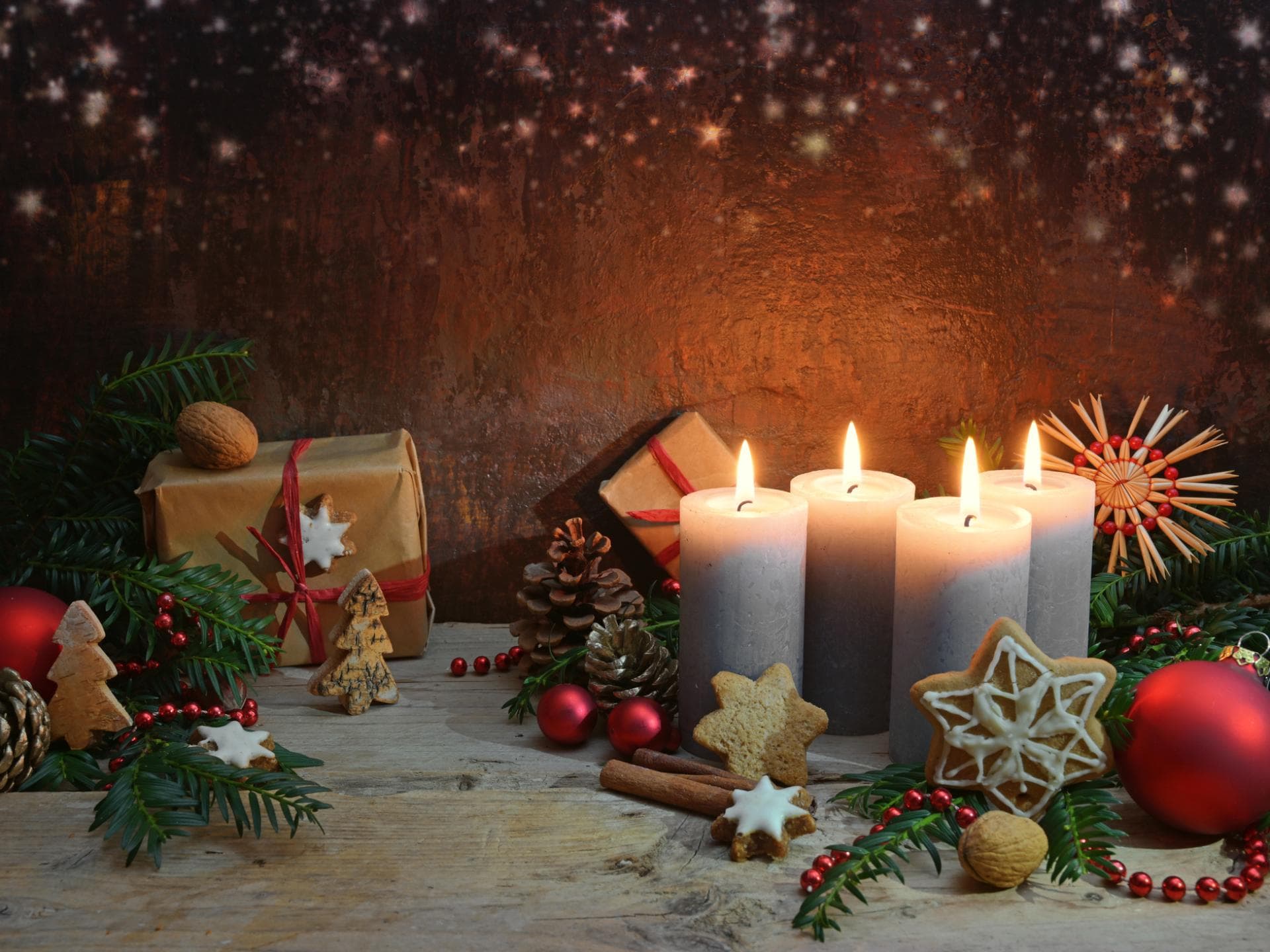 Weihnachtliche Dekoration