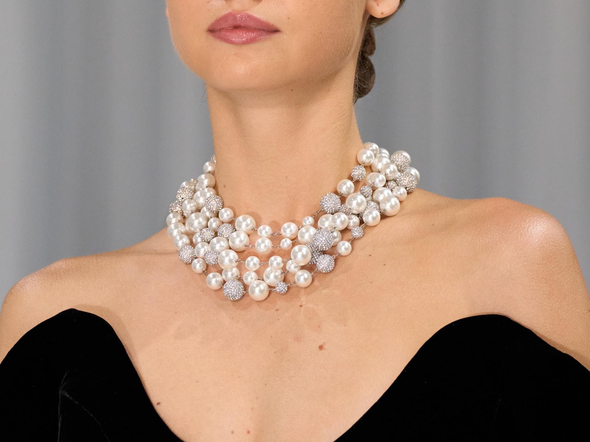 Perlenkette Schmuck-Trend