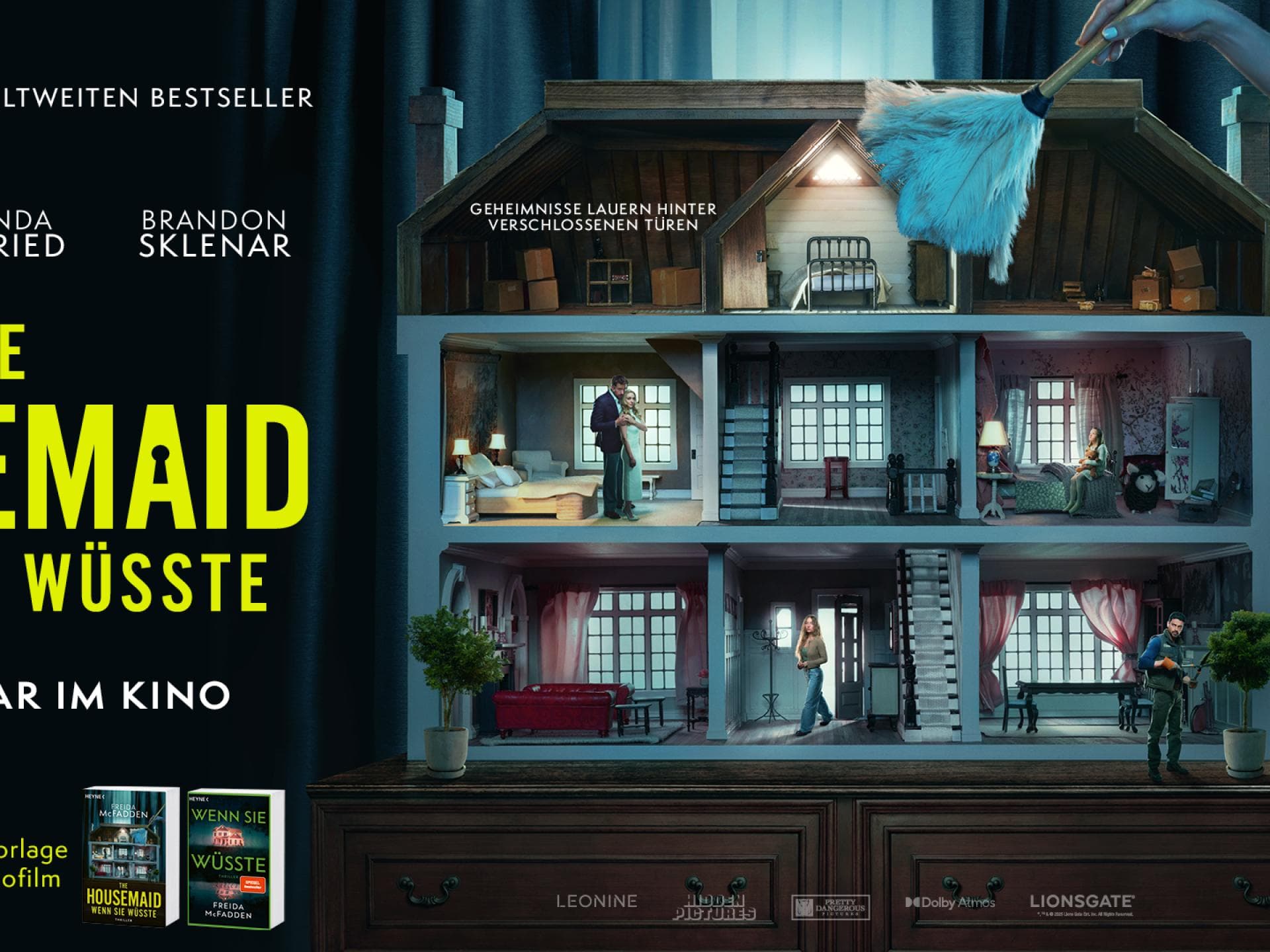 3 x 2 Tickets sowie das Buch zum Kinostart von THE HOUSEMAID – WENN SIE WÜSSTE zu gewinnen!