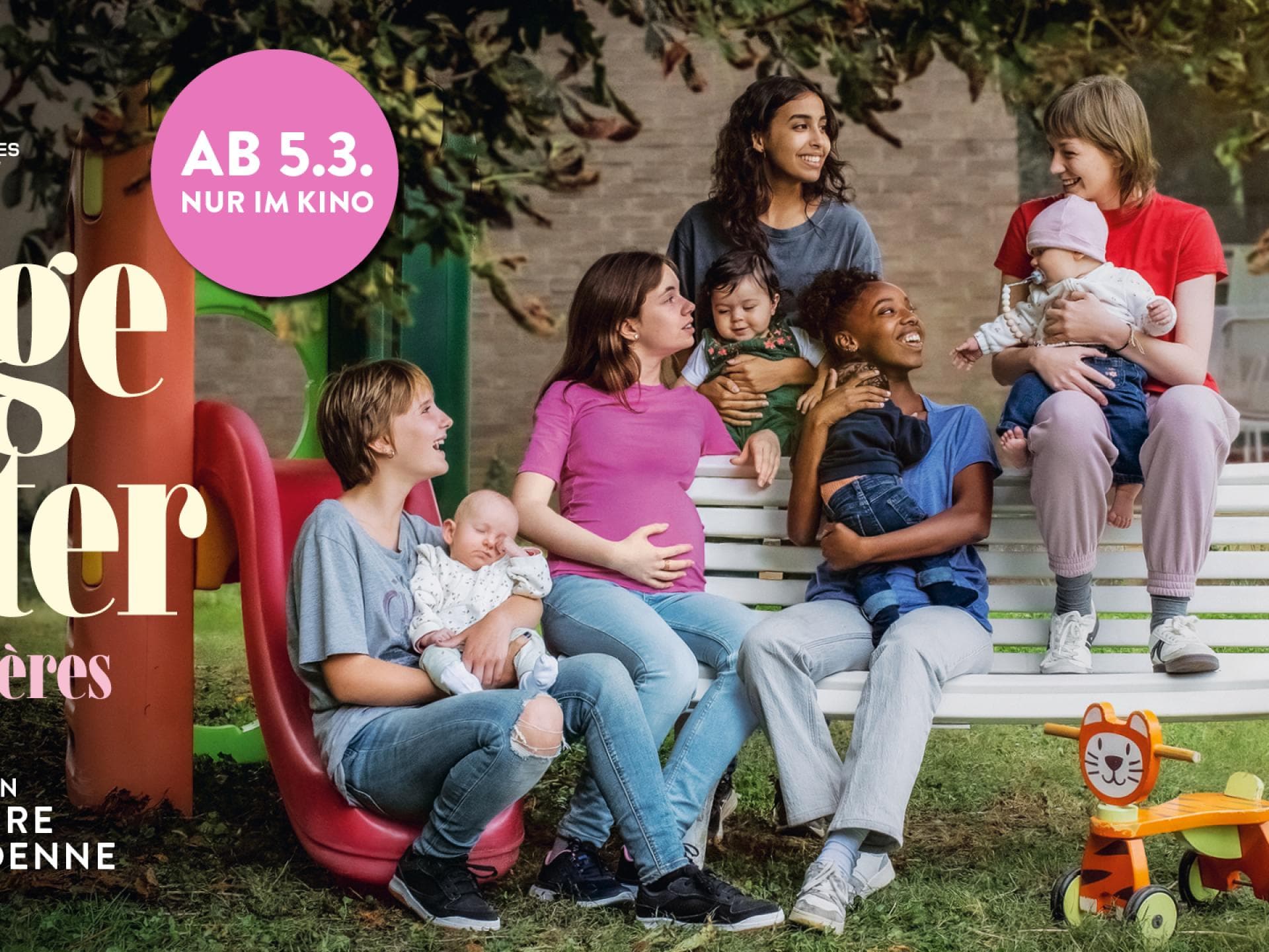 JEUNES MÈRES - JUNGE MÜTTER 5 x 2 Tickets zum Kinostart zu gewinnen!