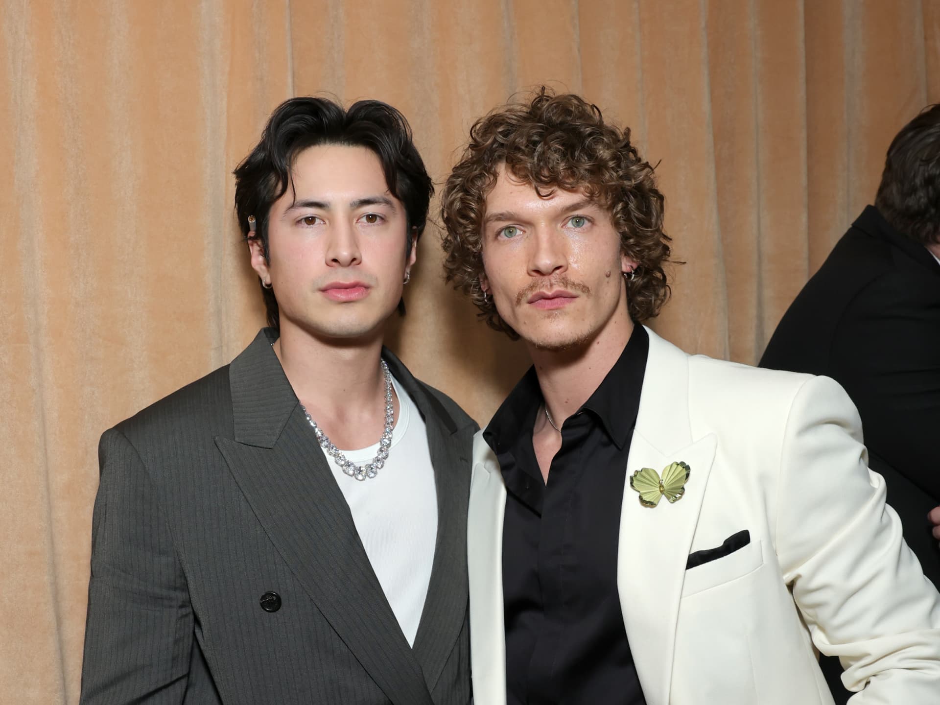 Hudson Williams (links) und Connor Storrie (rechts)