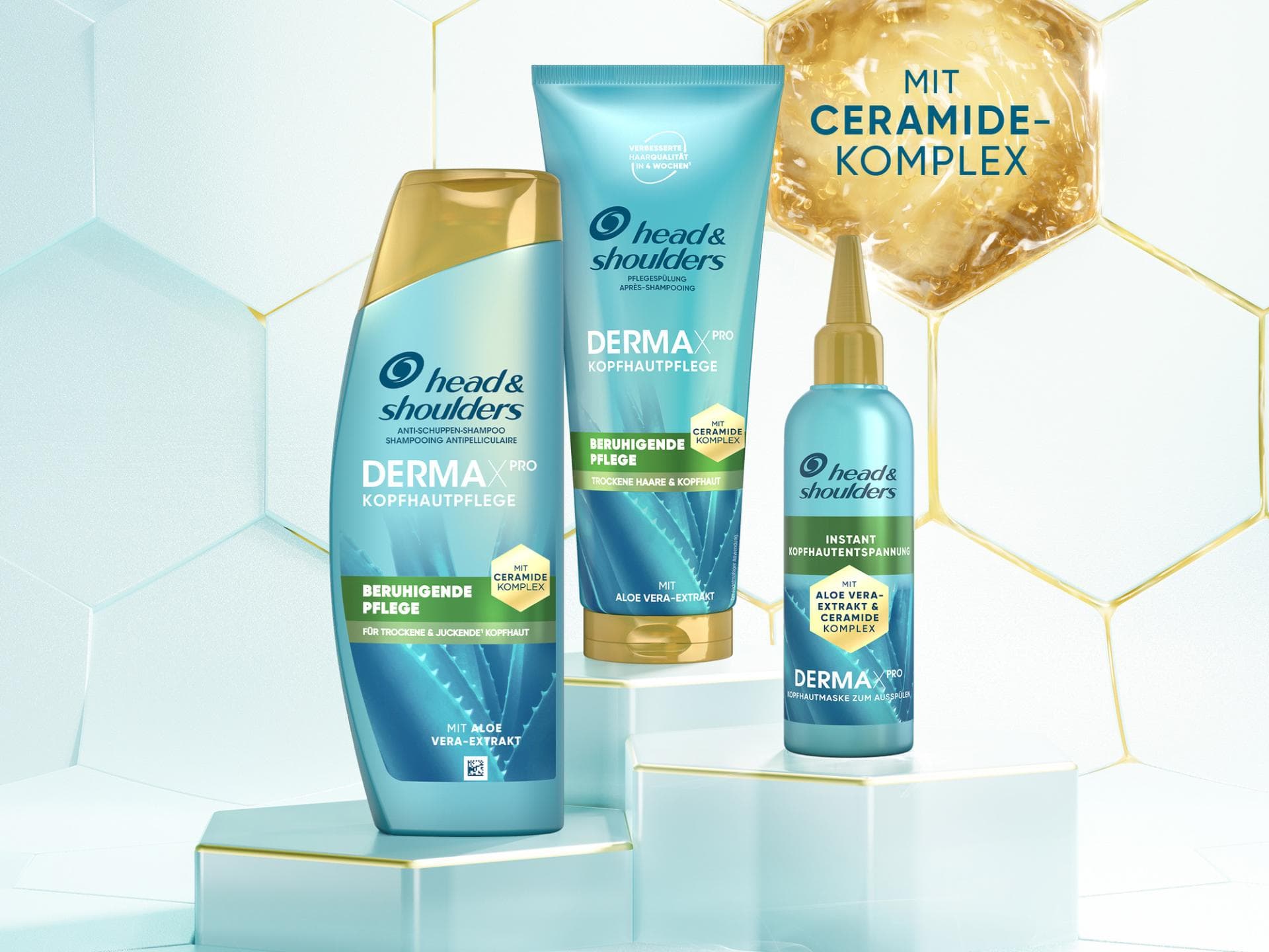 Beruhigende Haarpflege