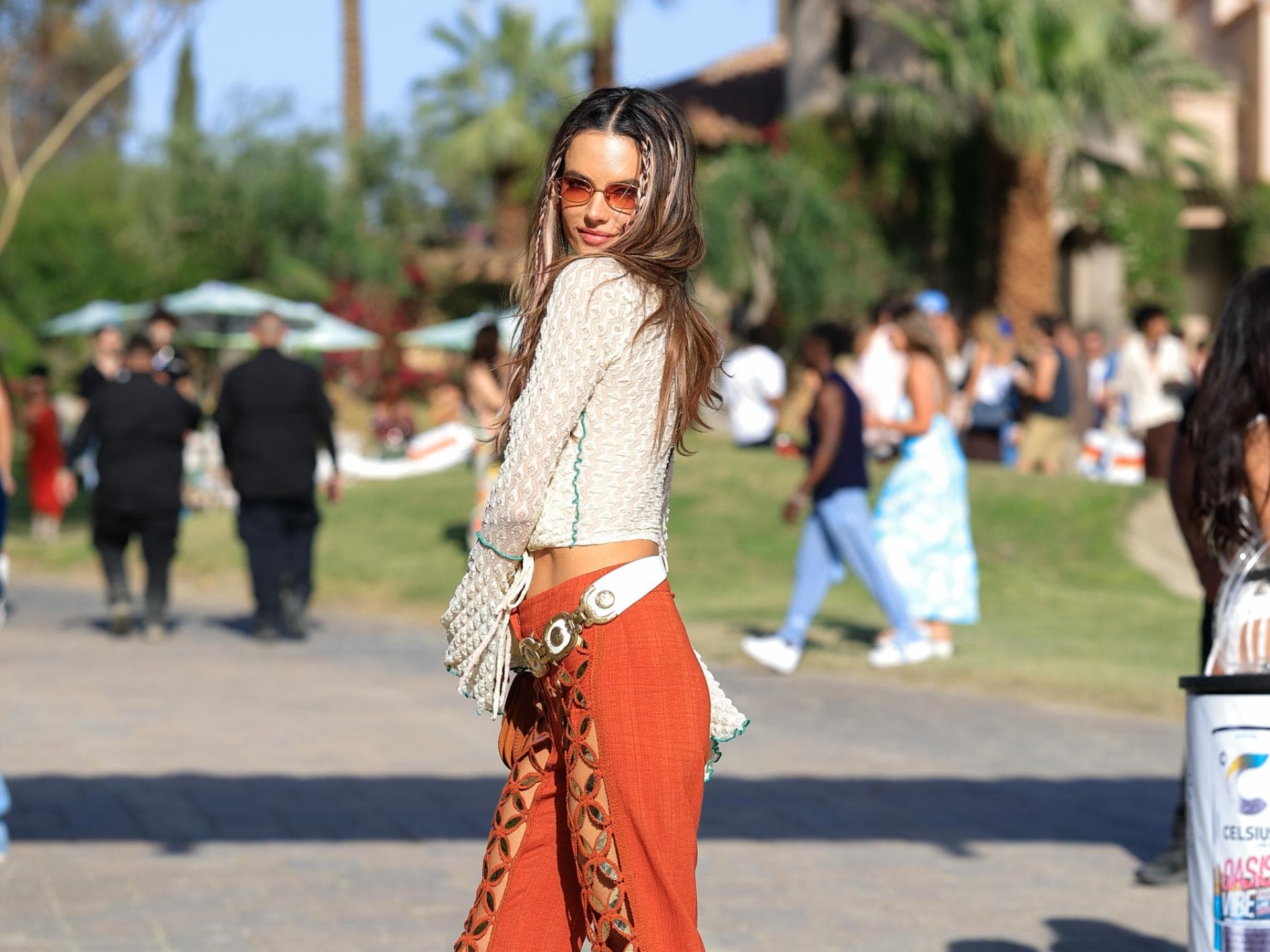 Ein angesagter Festival-Look